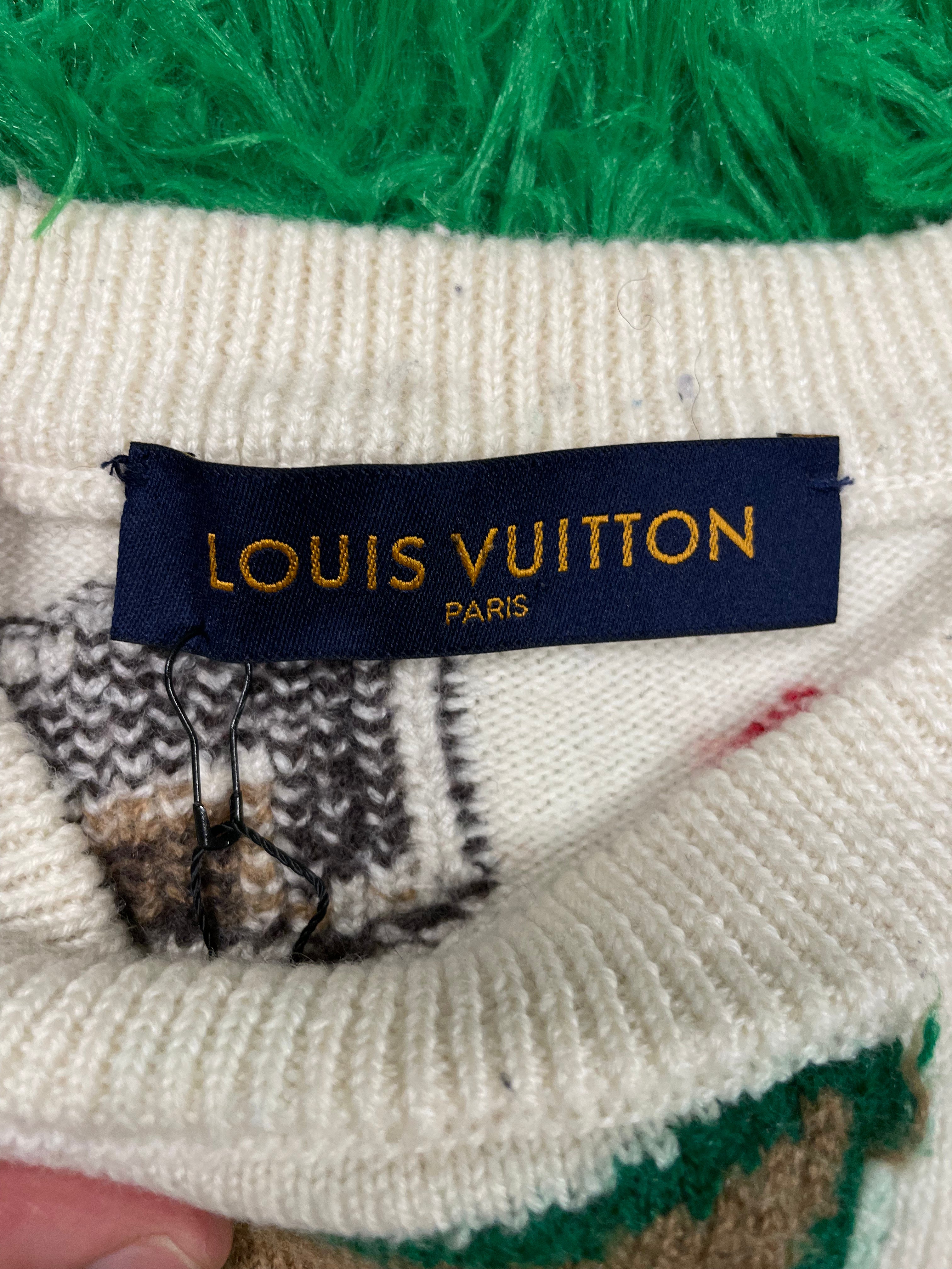 Louis Vuitton Crewneck NBA Cashmere Small (Fits XS) Used