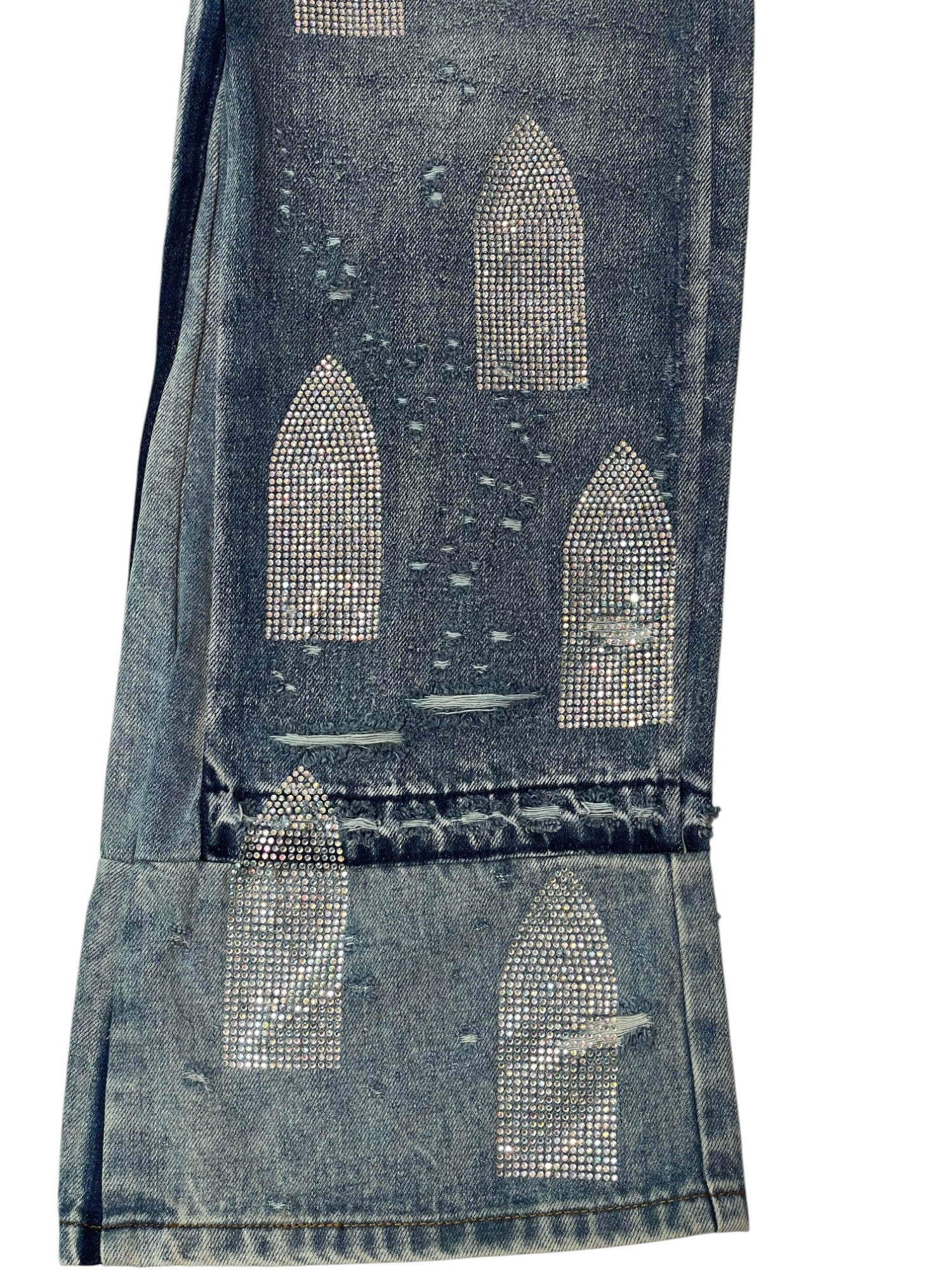 WDW Rhinestone Cemetery Jeans