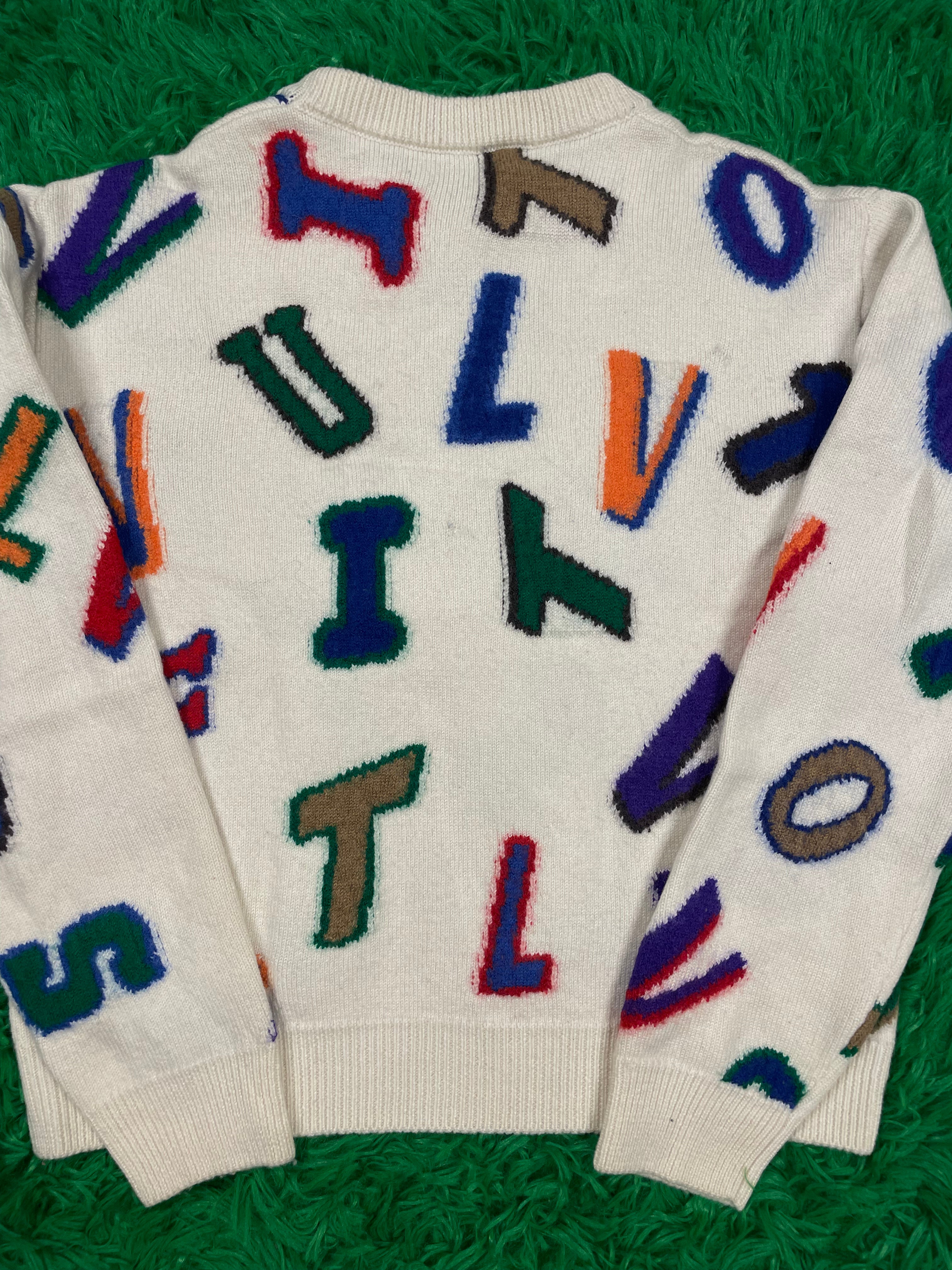 Louis Vuitton Crewneck NBA Cashmere Small (Fits XS) Used