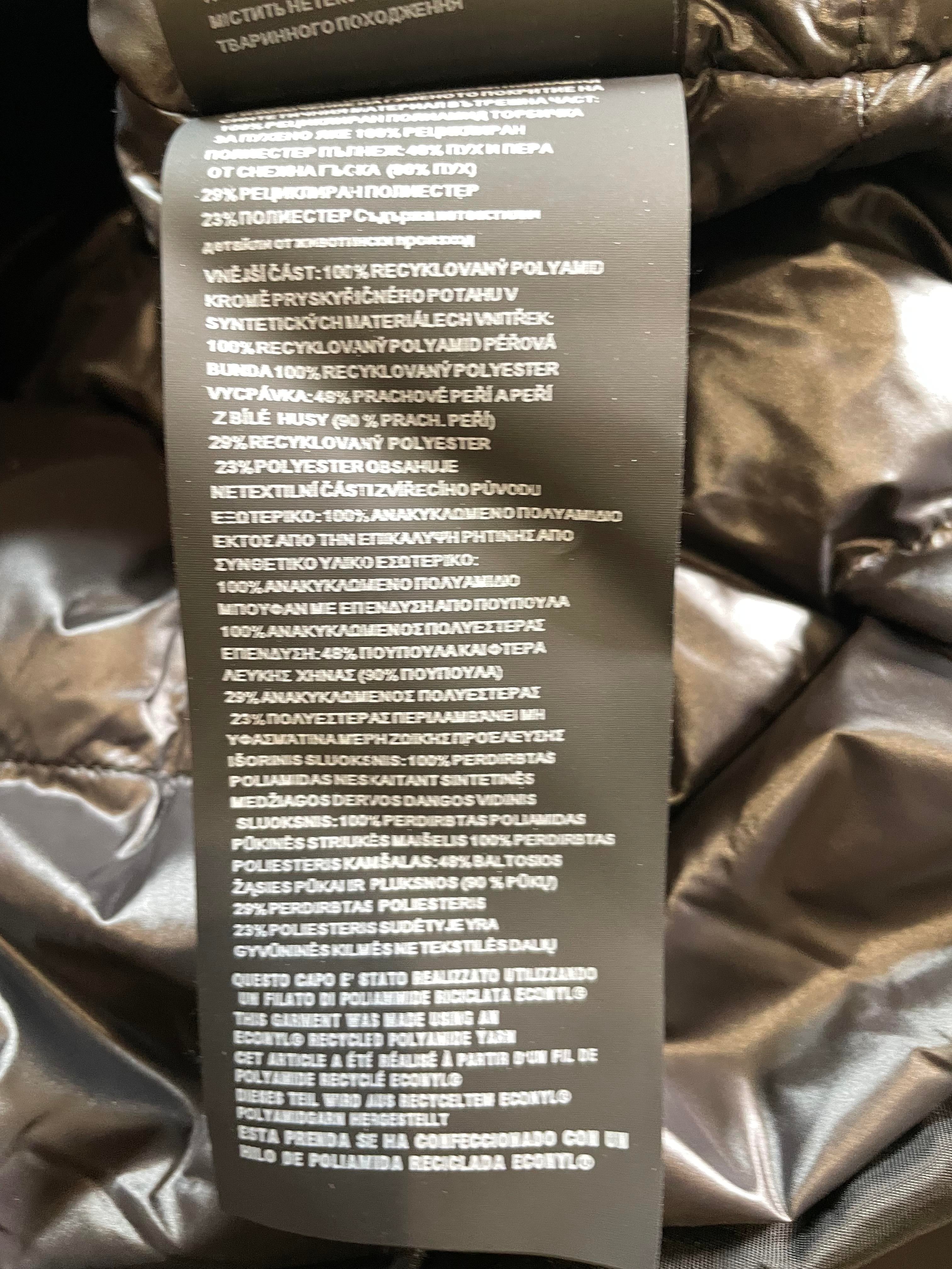 Prada Nylon Puffer Logo Jacket