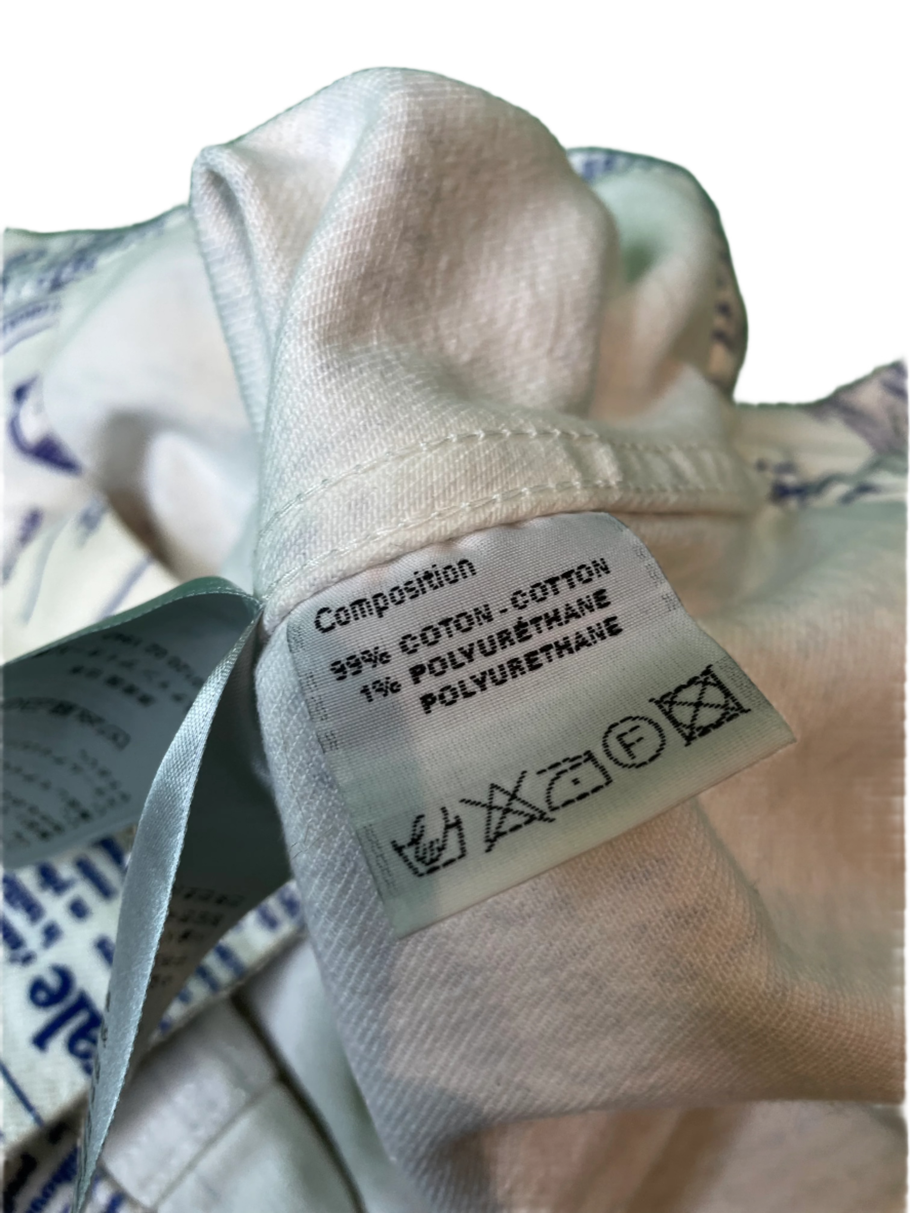 Dior Newspaper White Pink Purple Blue Work Jacket