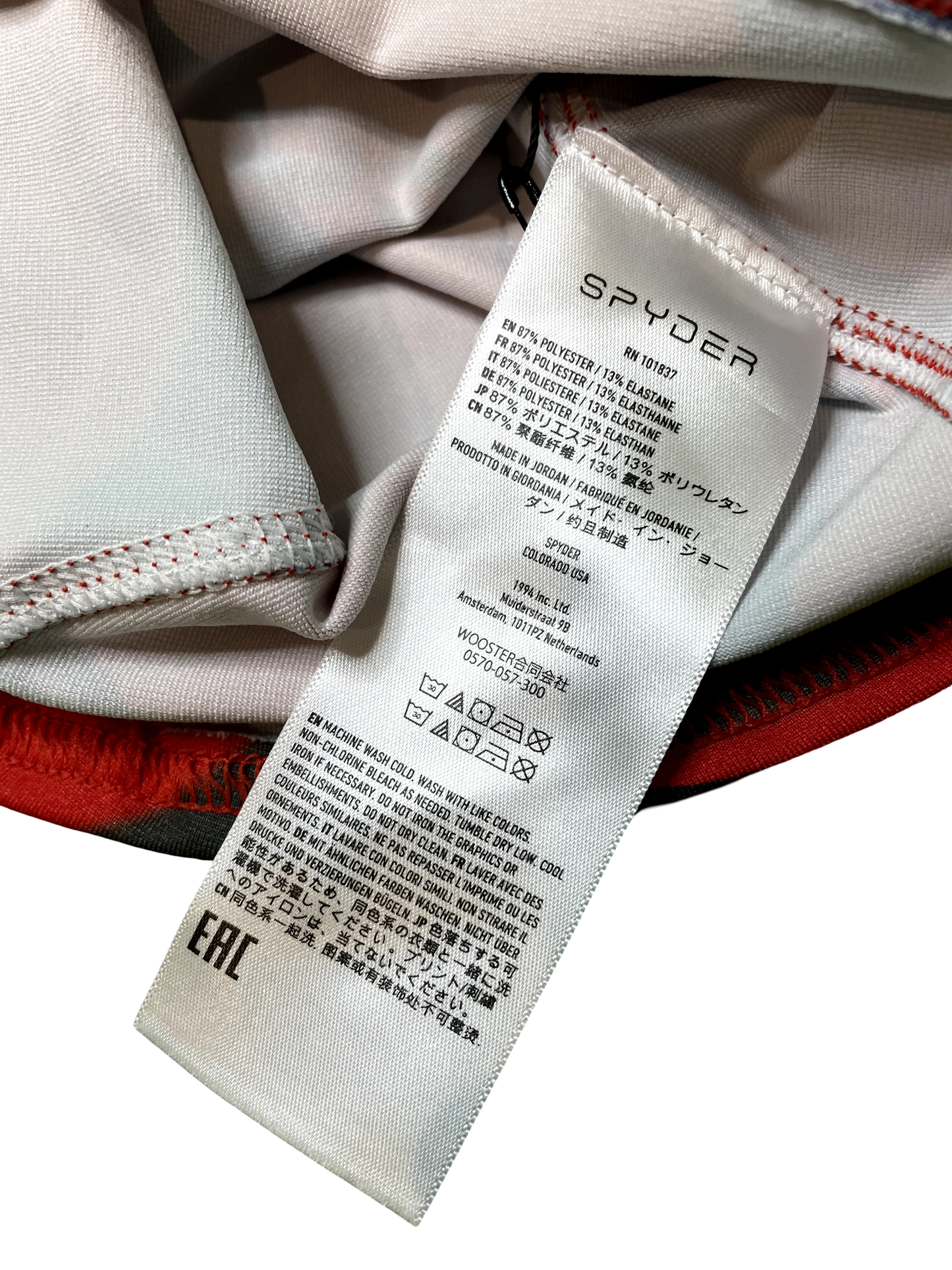 Supreme Spyder Web Red Balaclava