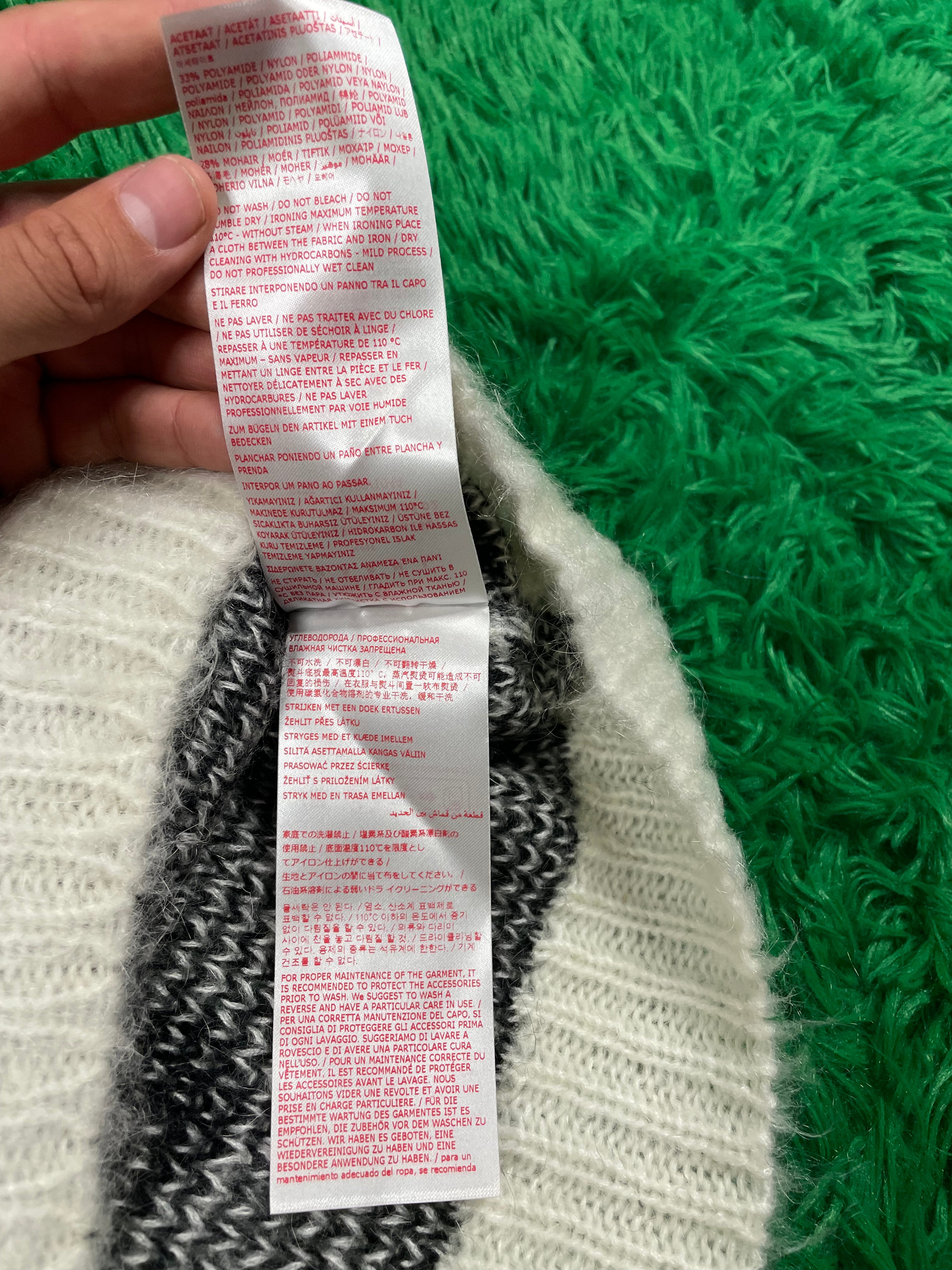 Marni Brushed Dots Fuzzy Wuzzy Round Neck Sweater 56 New