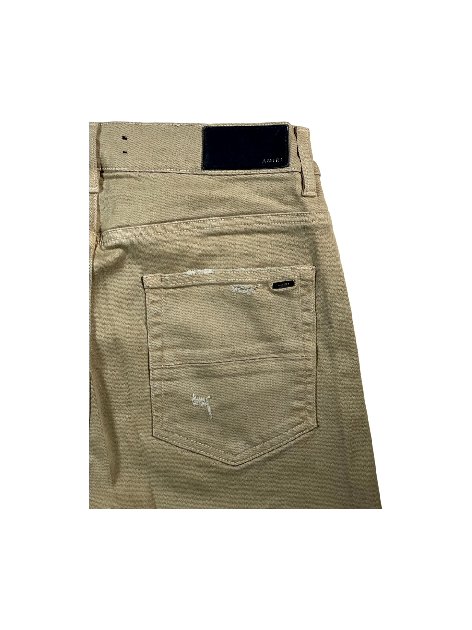 Amiri MX1 Tan Jeans
