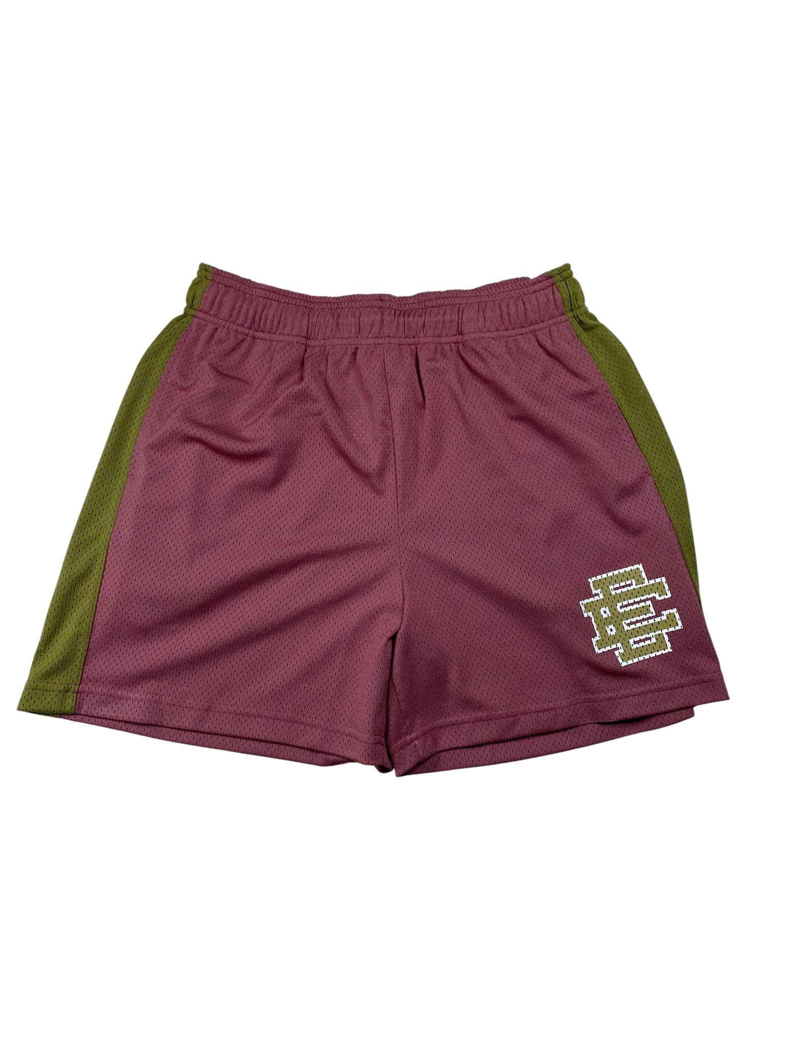 Eric Emanuel 'Dusty ' Pink Olive Shorts