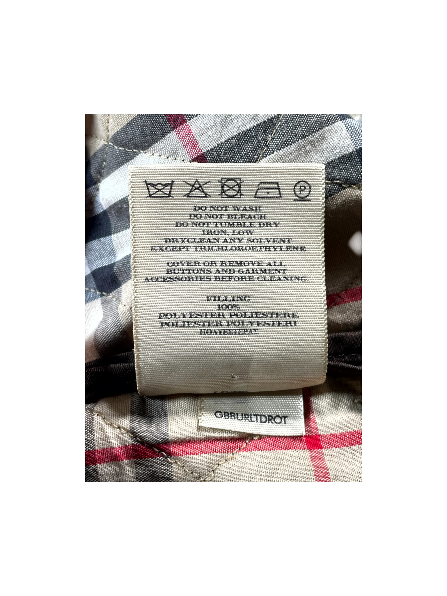 Burberry Light Brown Jacket