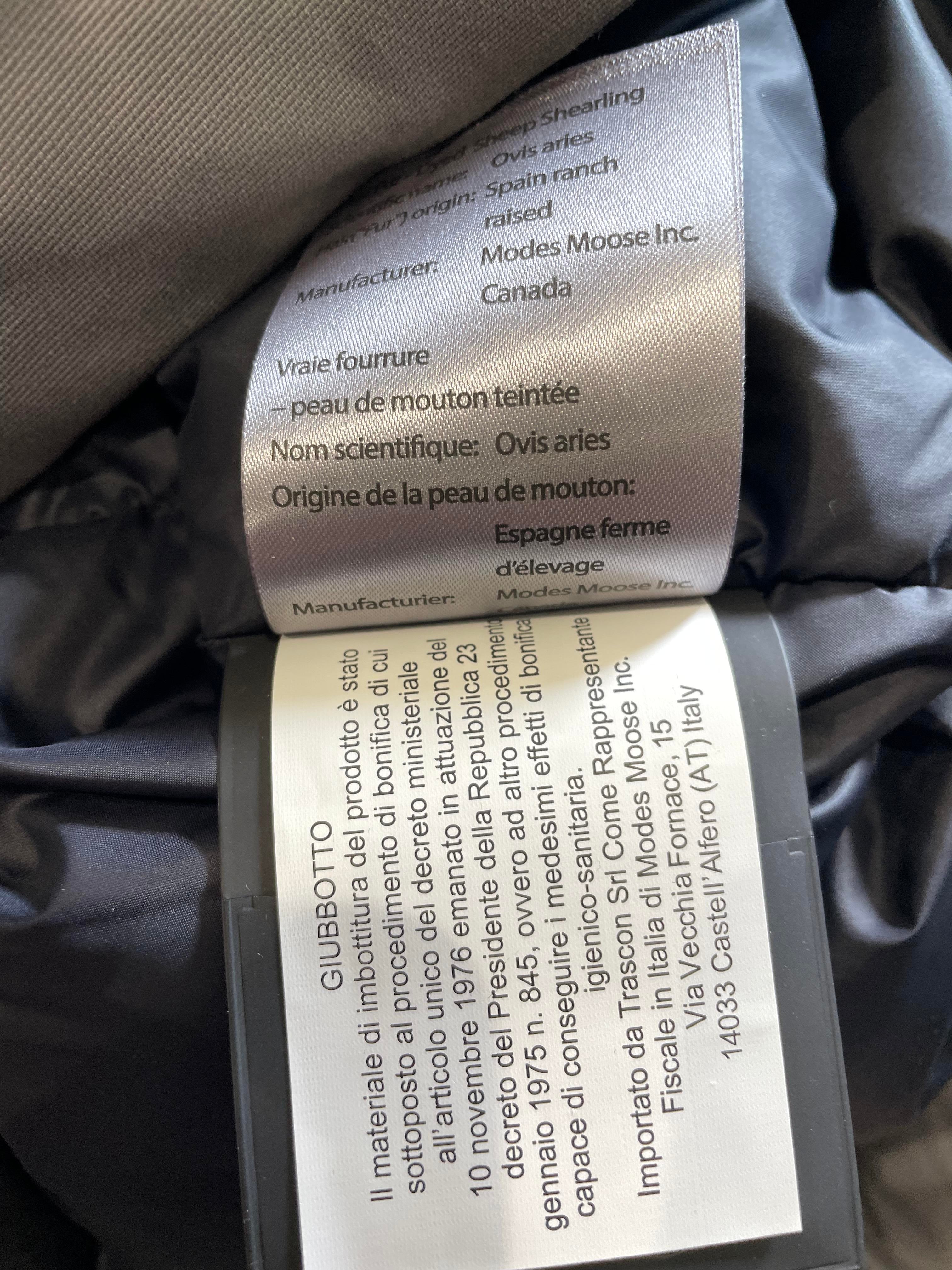 Moose Knuckles Slate Grey Parka Jacket
