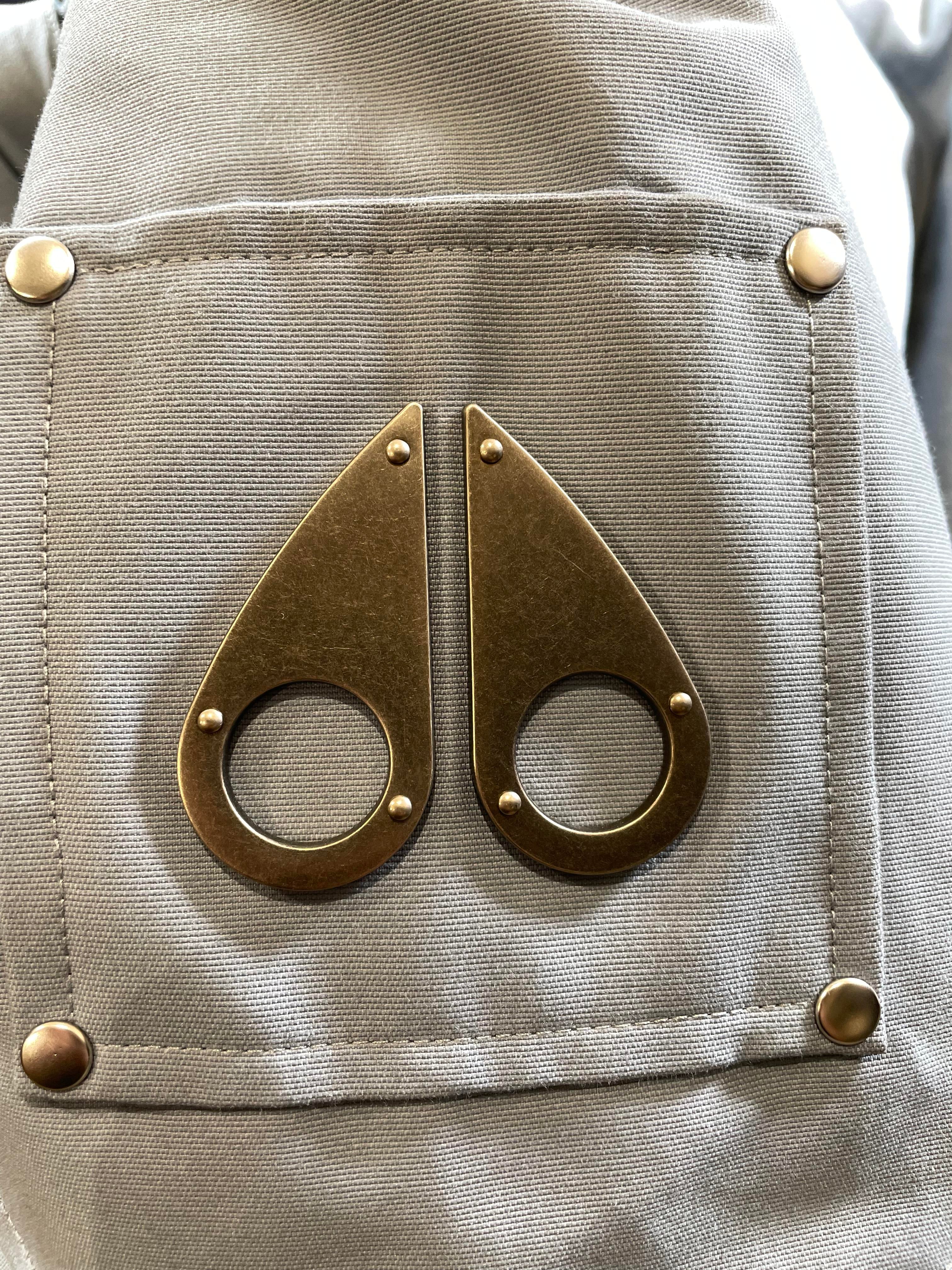 Moose Knuckles Babystone Ballistic Bomber Jacket