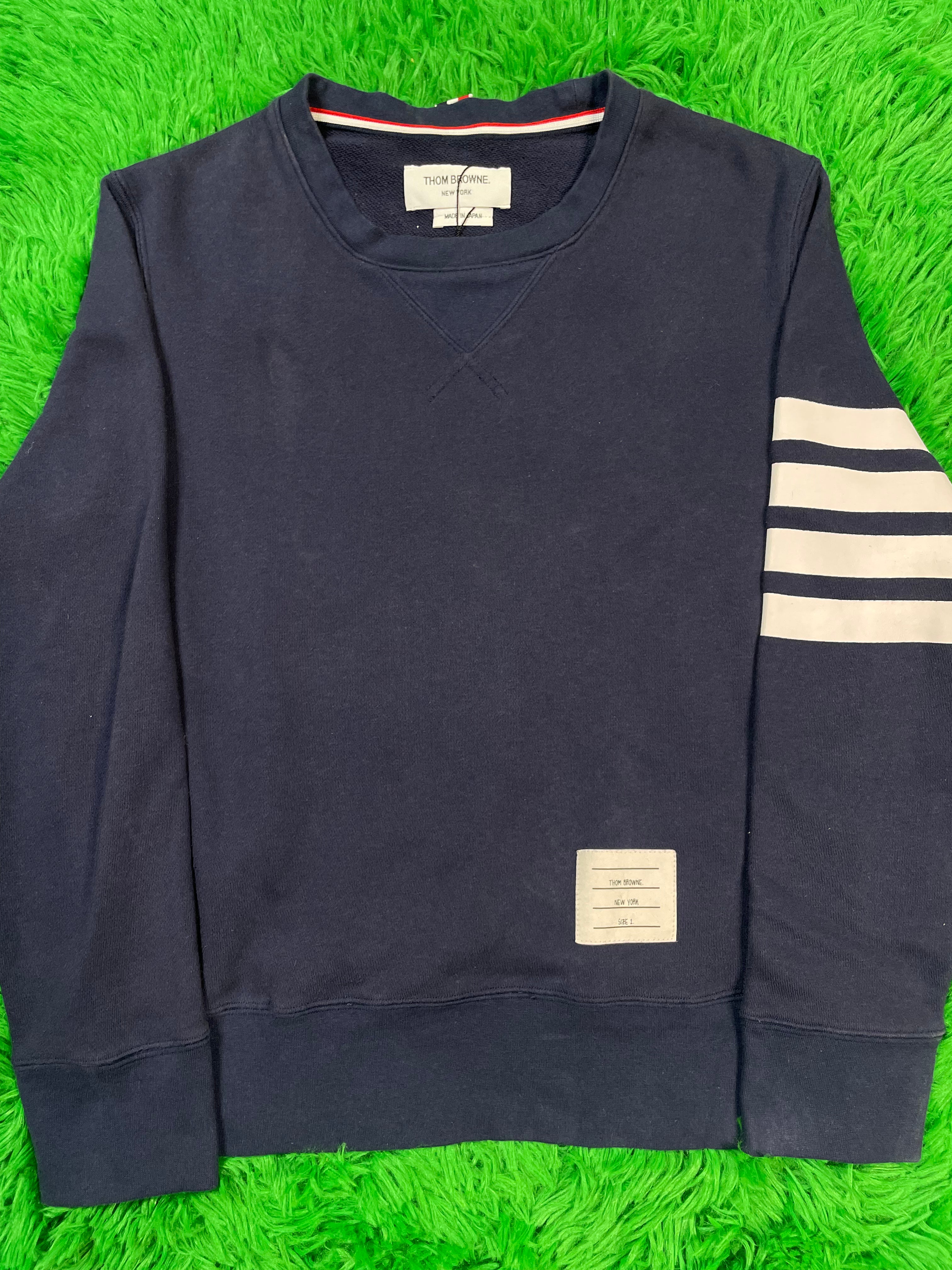 Thom Browne Woman's Crewneck Navy Size 1 Used