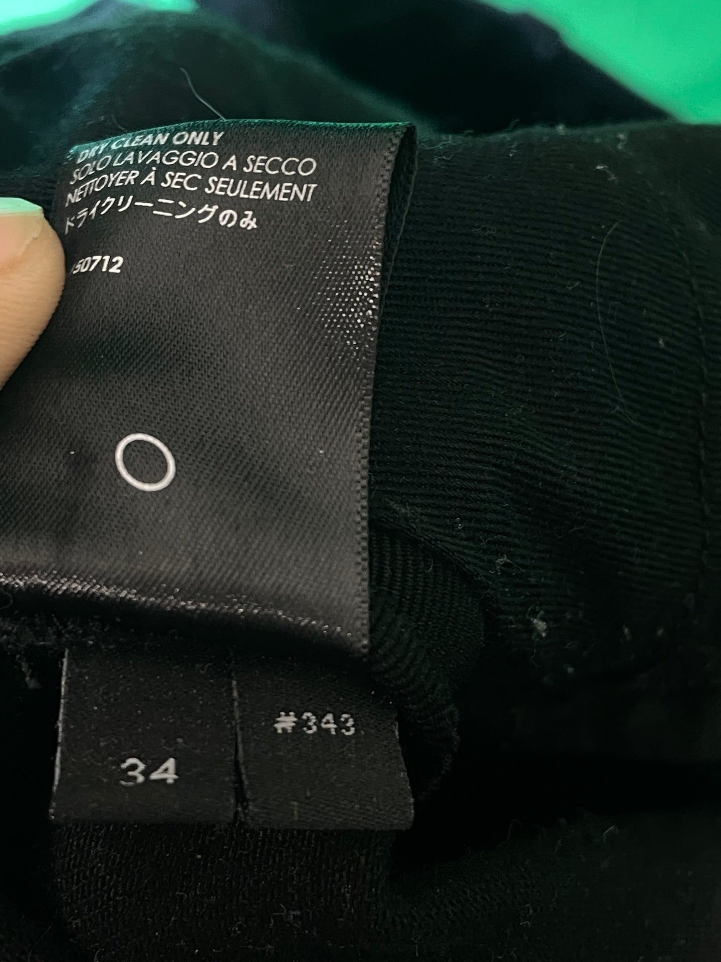 Amiri Cargo Black Pants