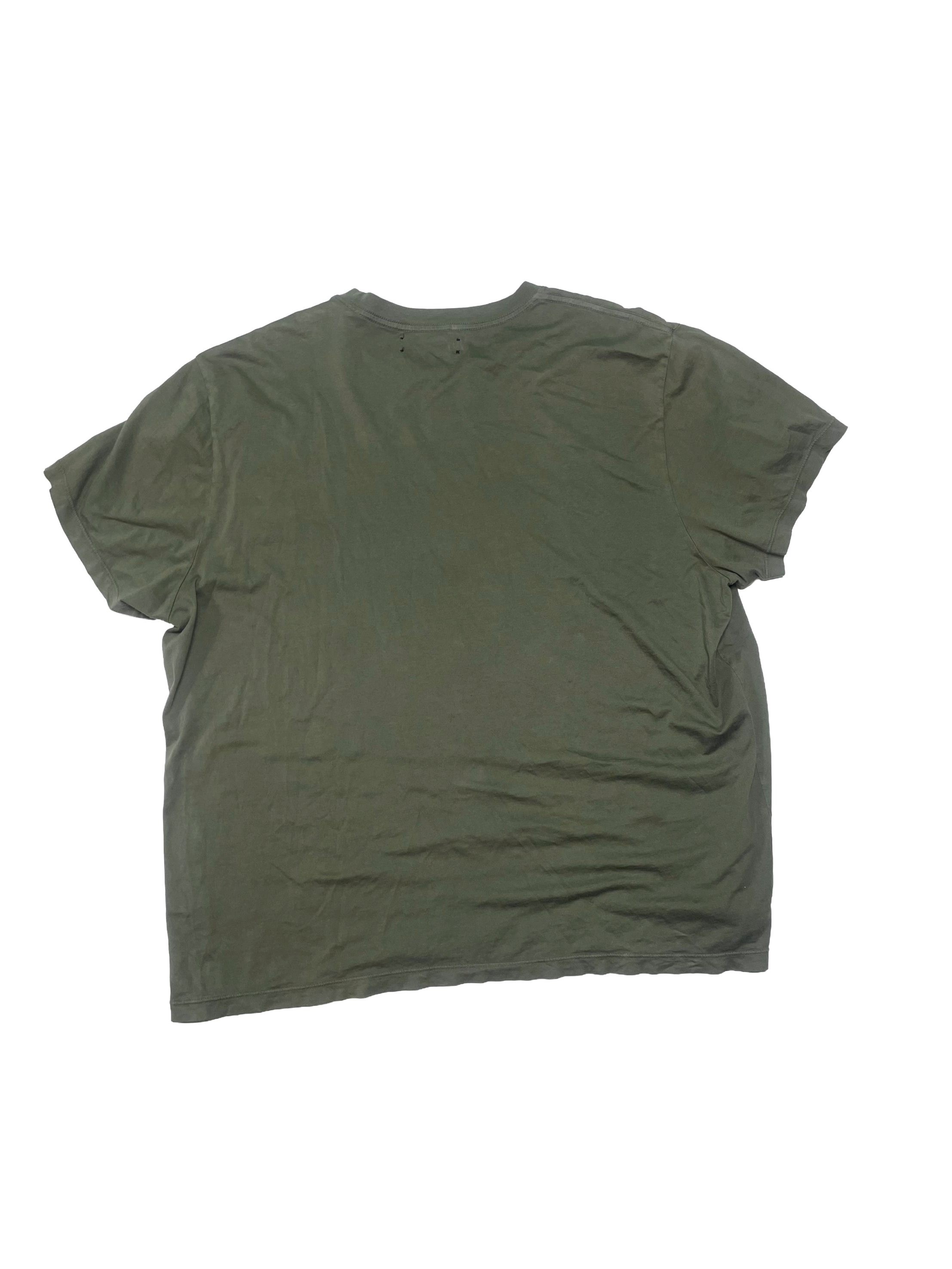 Amiri Core Logo Olive & Orange Tee