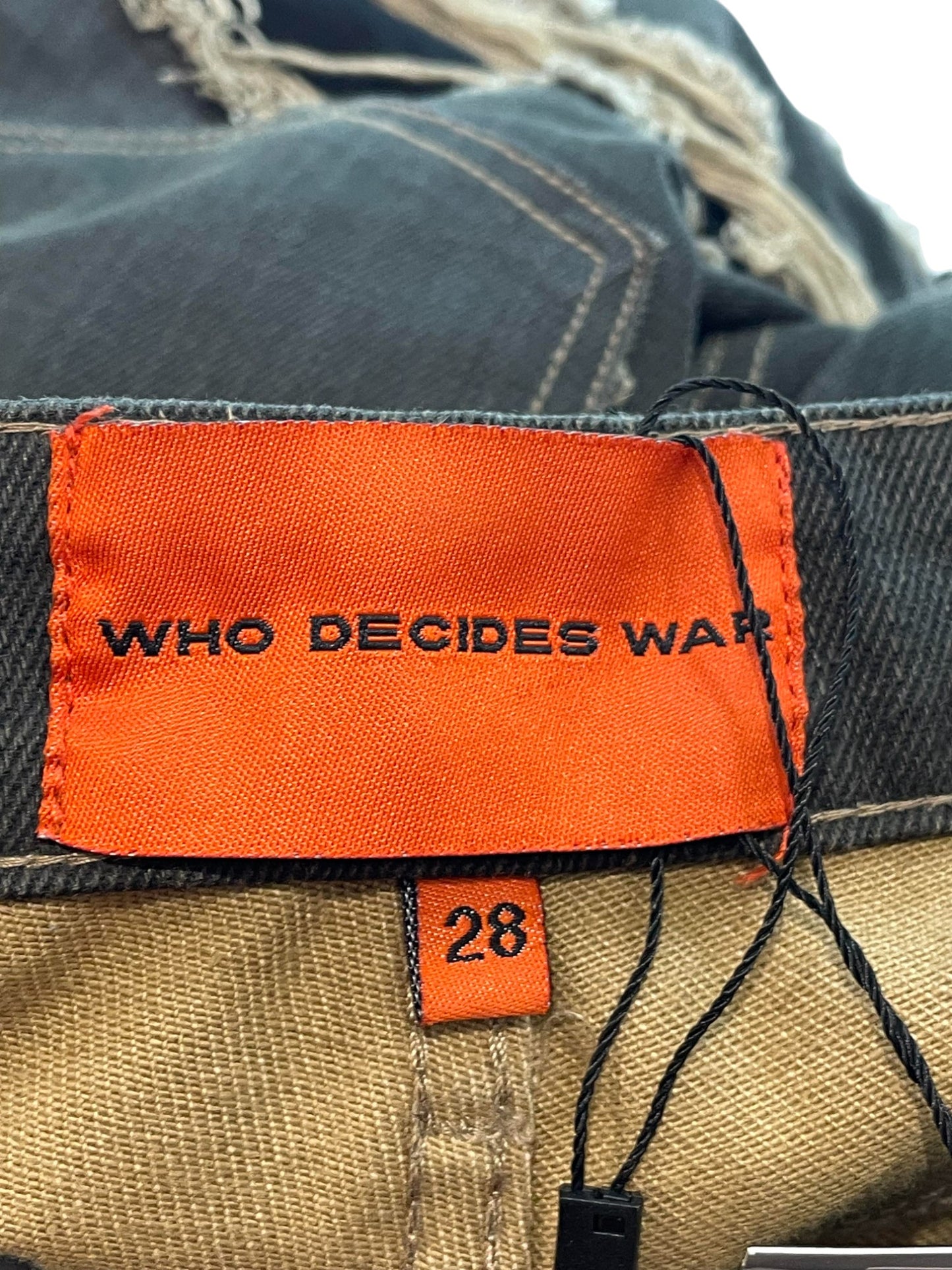 WDW Barriers Brown Multi Denim