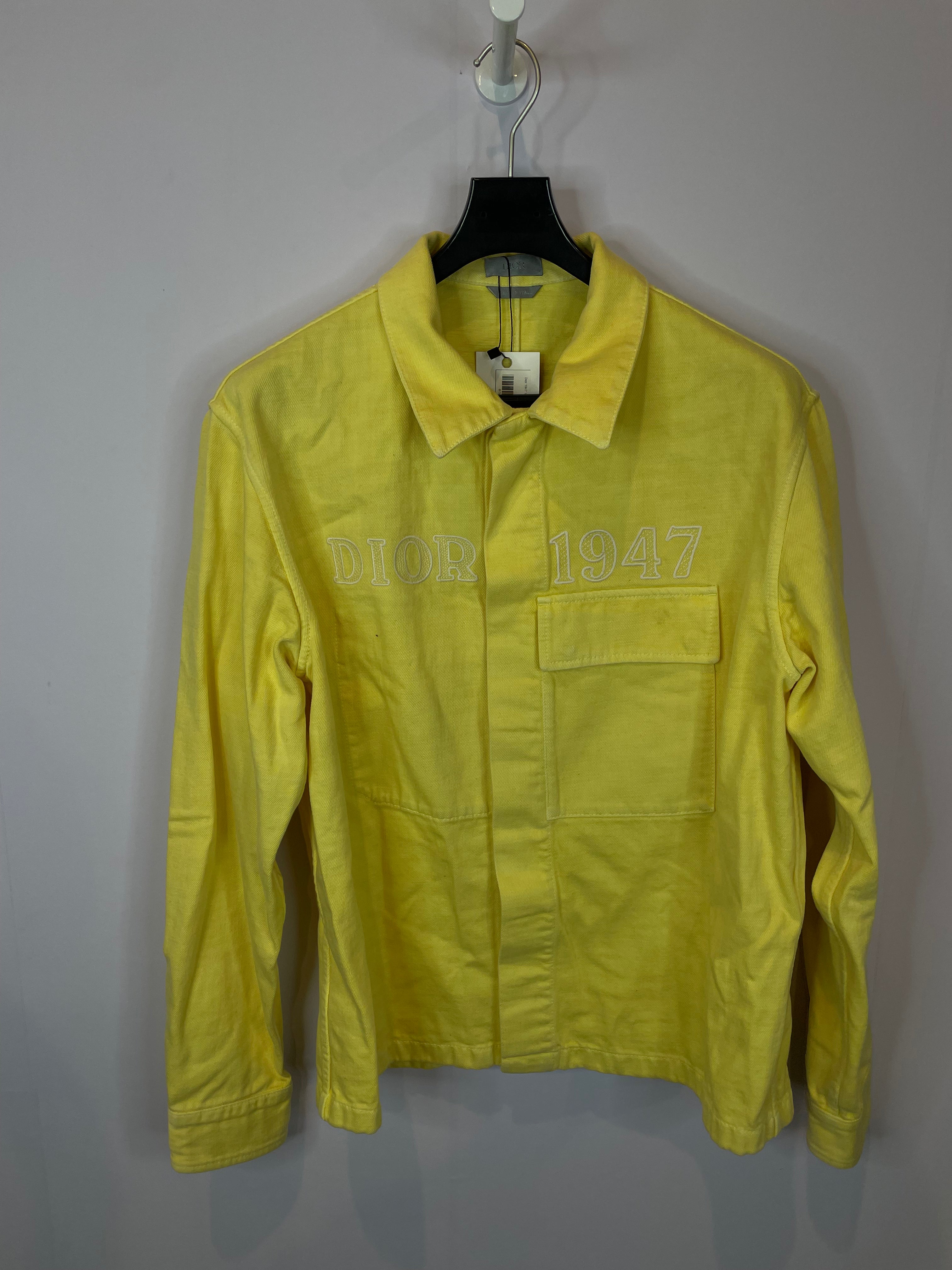 Dior 1947 Yellow Jean Jacket Used 48 (Large)