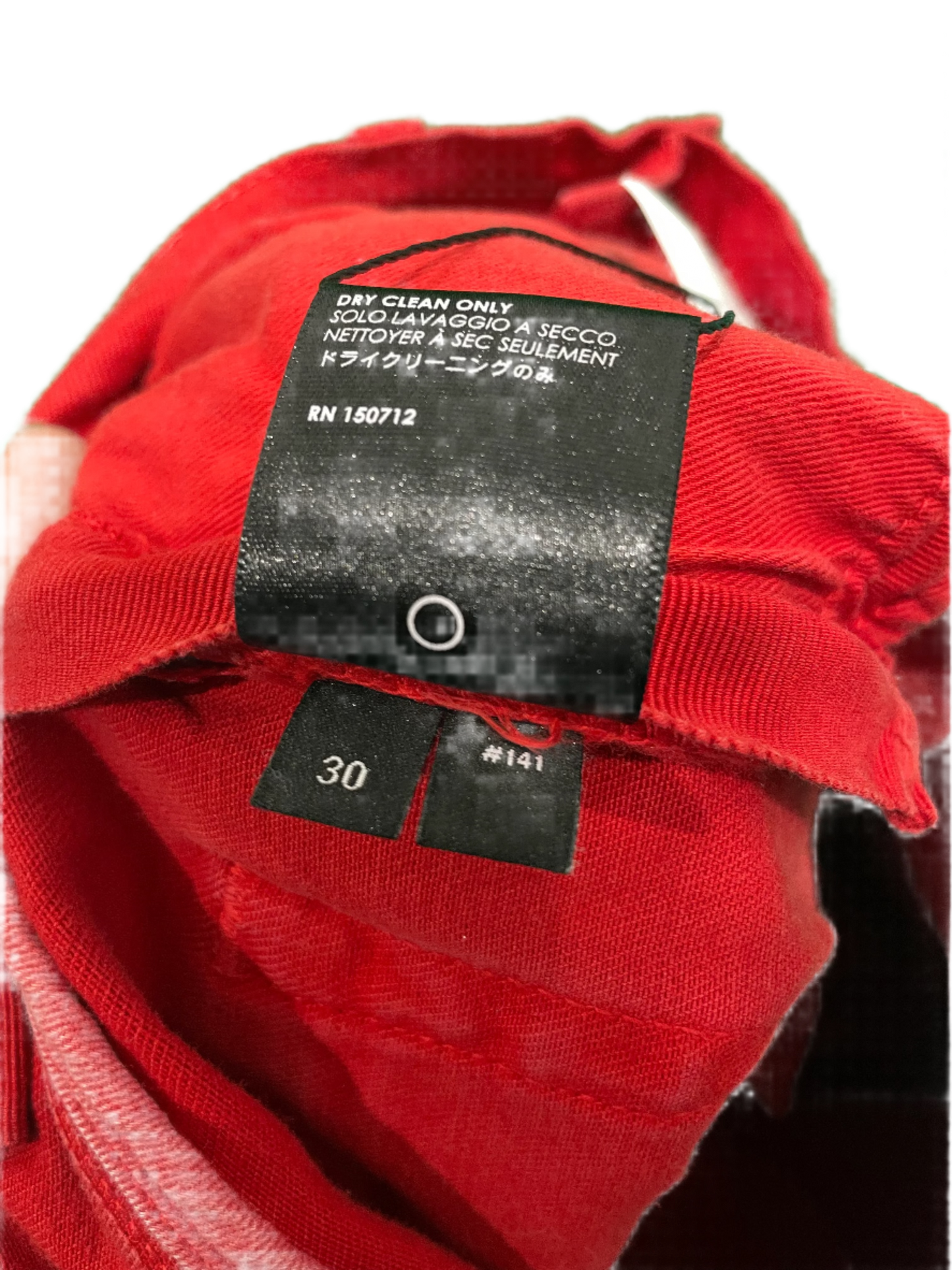 Amiri Thrasher Red & Black Jeans