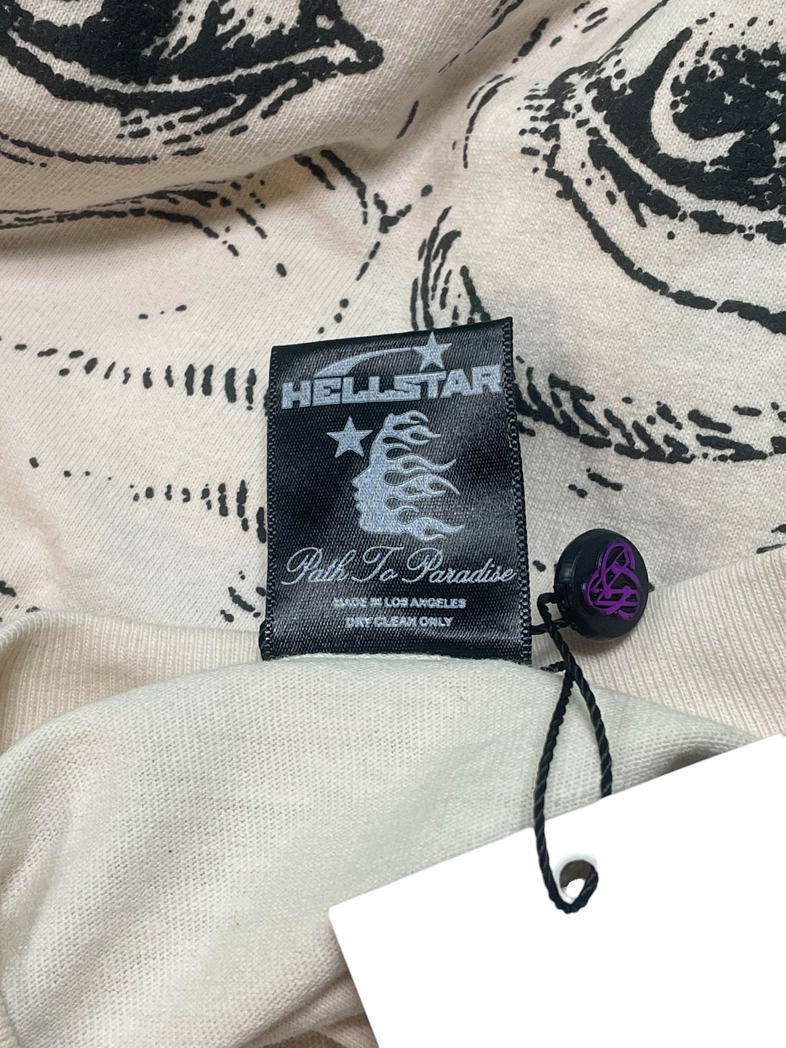 Hellstar 'Grateful Dead' Cream Tee