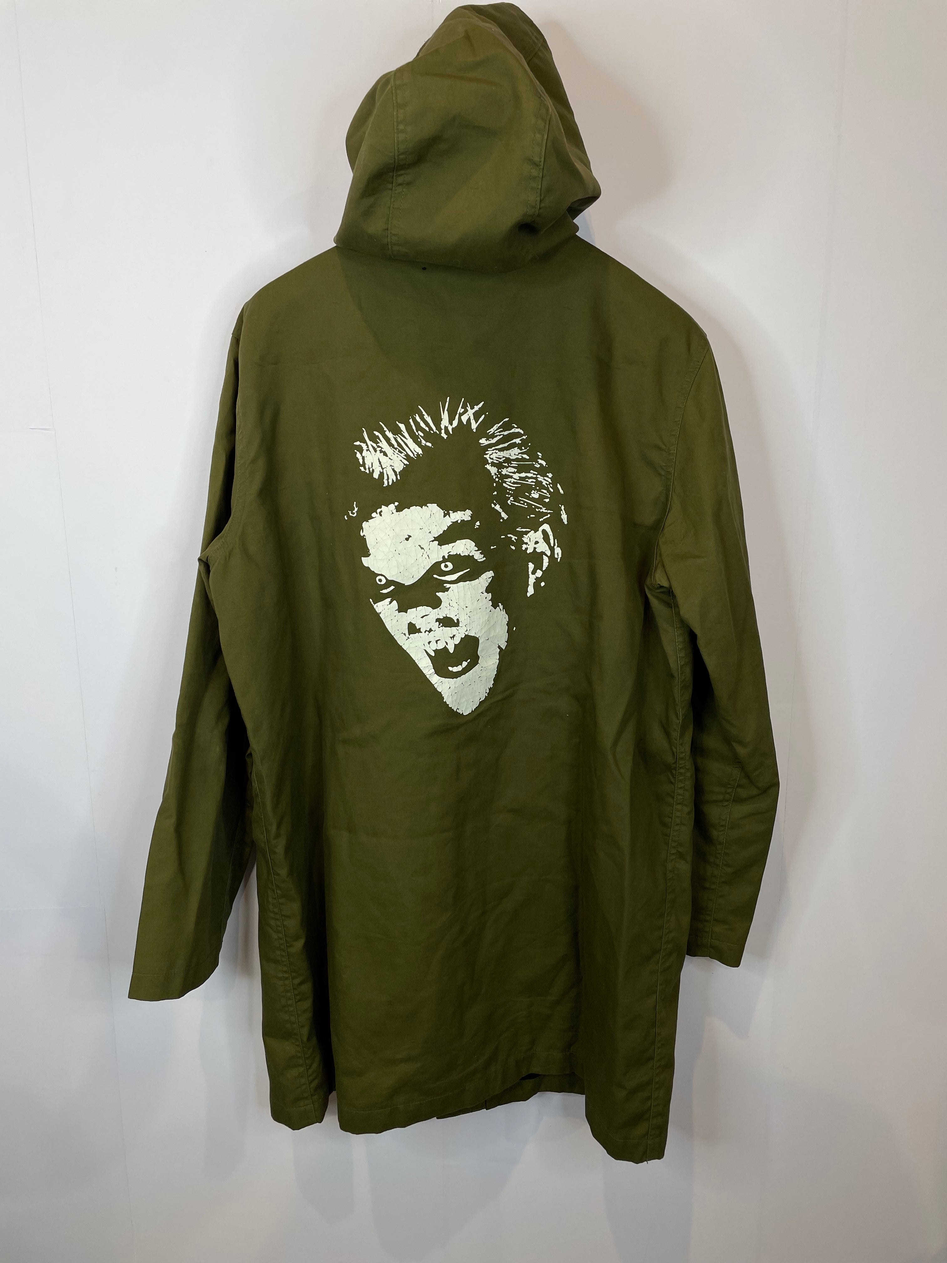 Amiri Lost Boys Olive Trench Coat