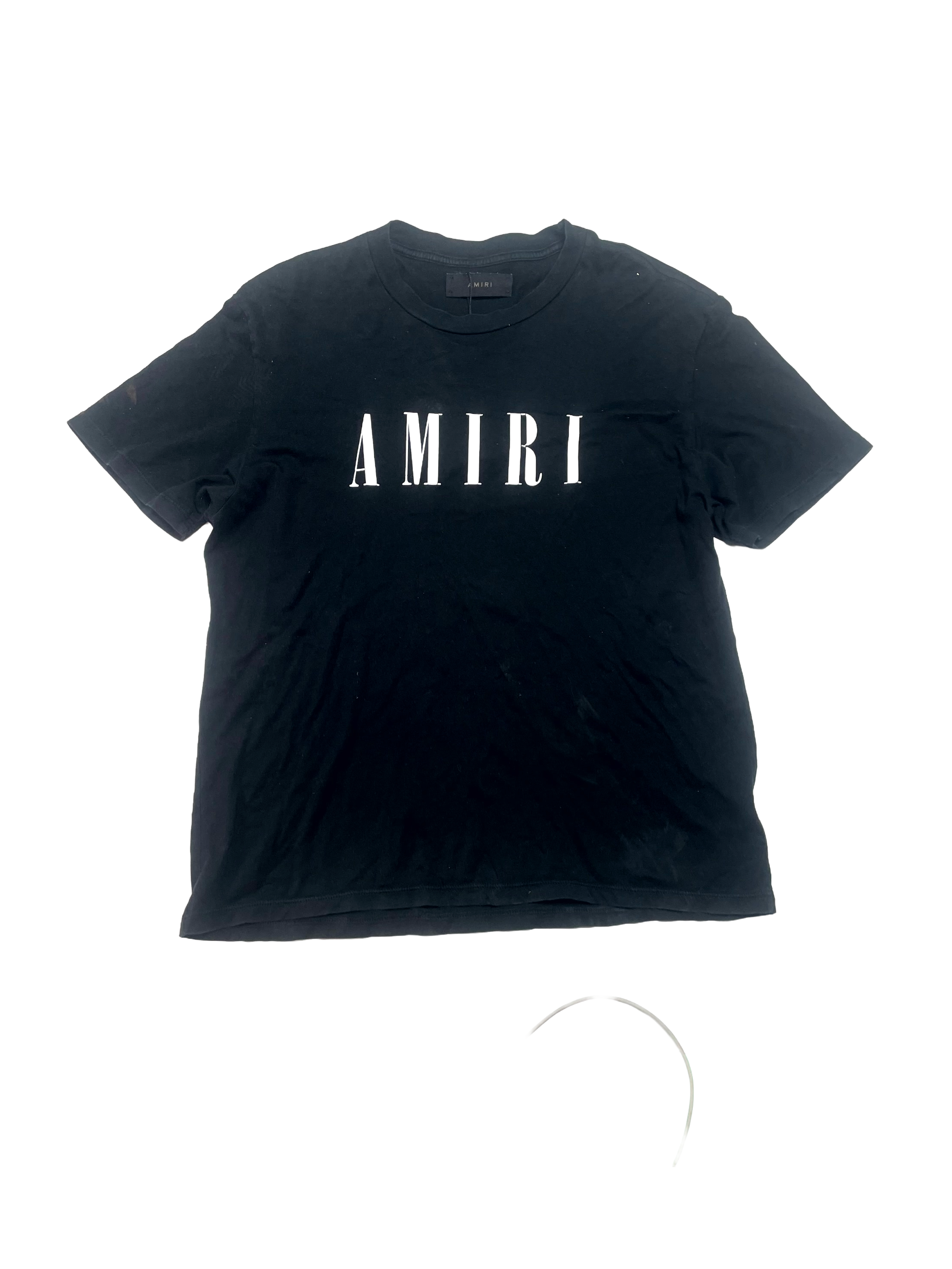 Amiri Coro Logo Black Tee