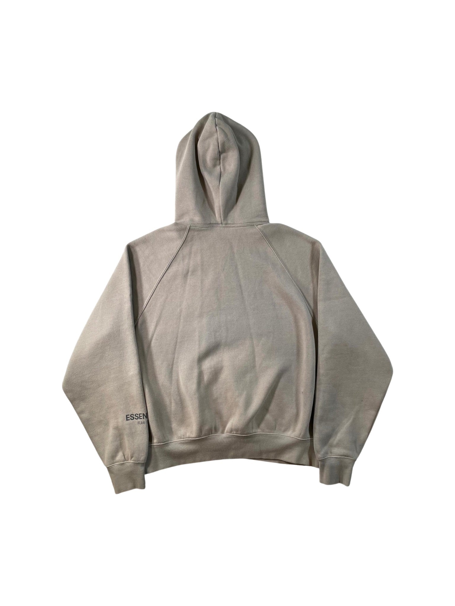 Essentials Applique Logo Tan Hoodie