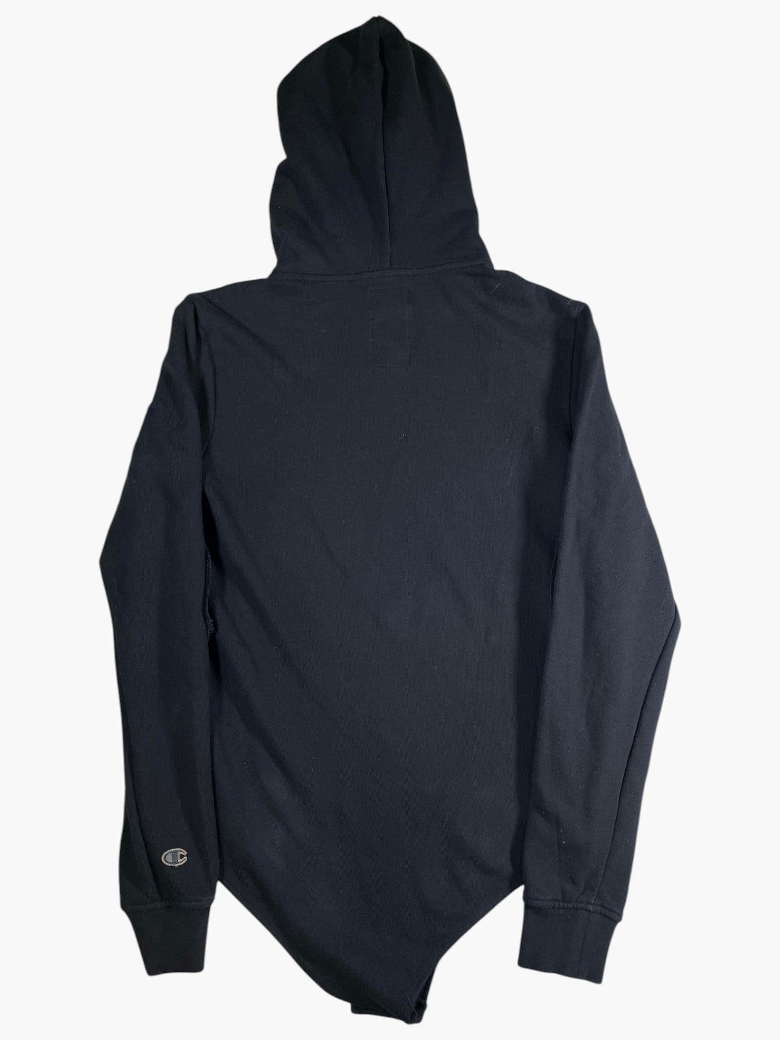 Rick Owens Female Flap Black Hoodie