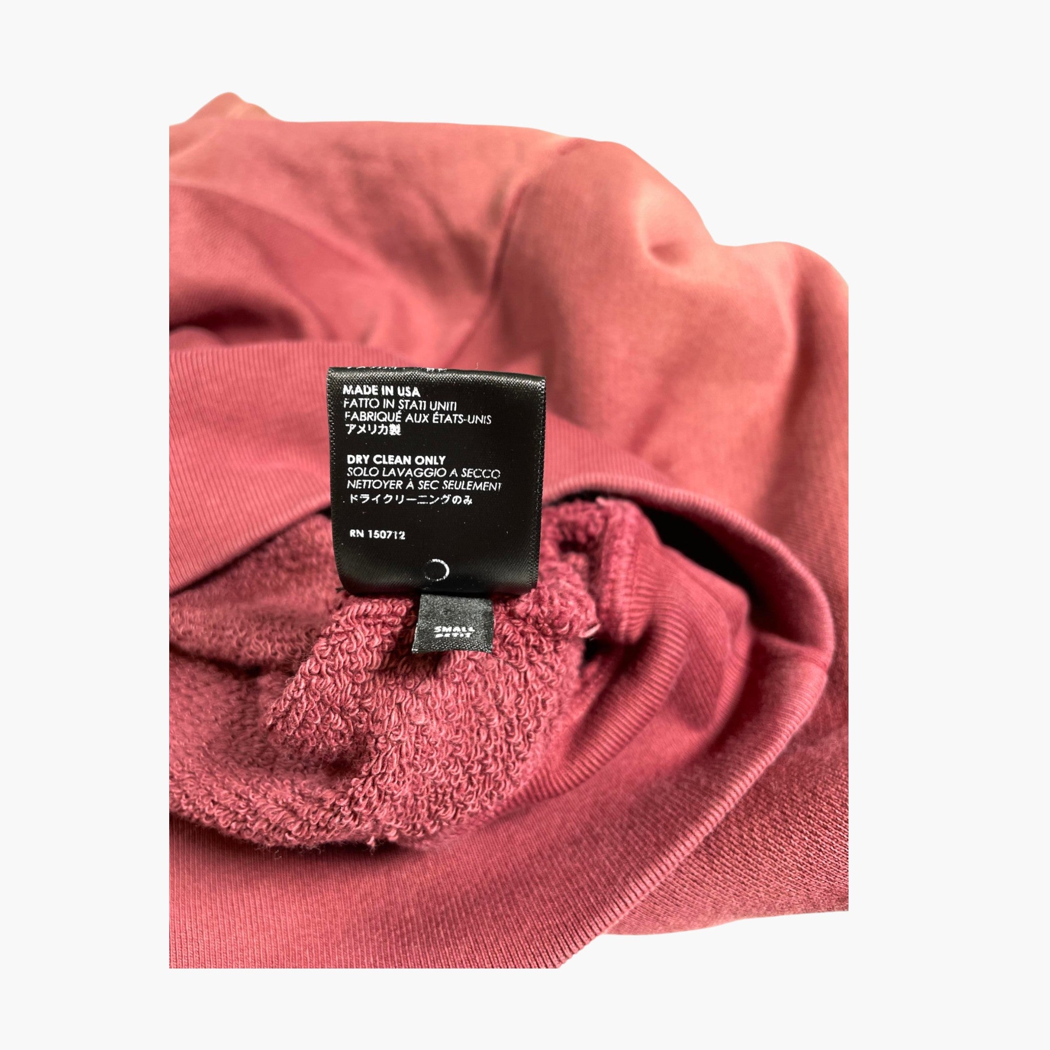 Amiri Rodeo Rive Maroon Crewneck