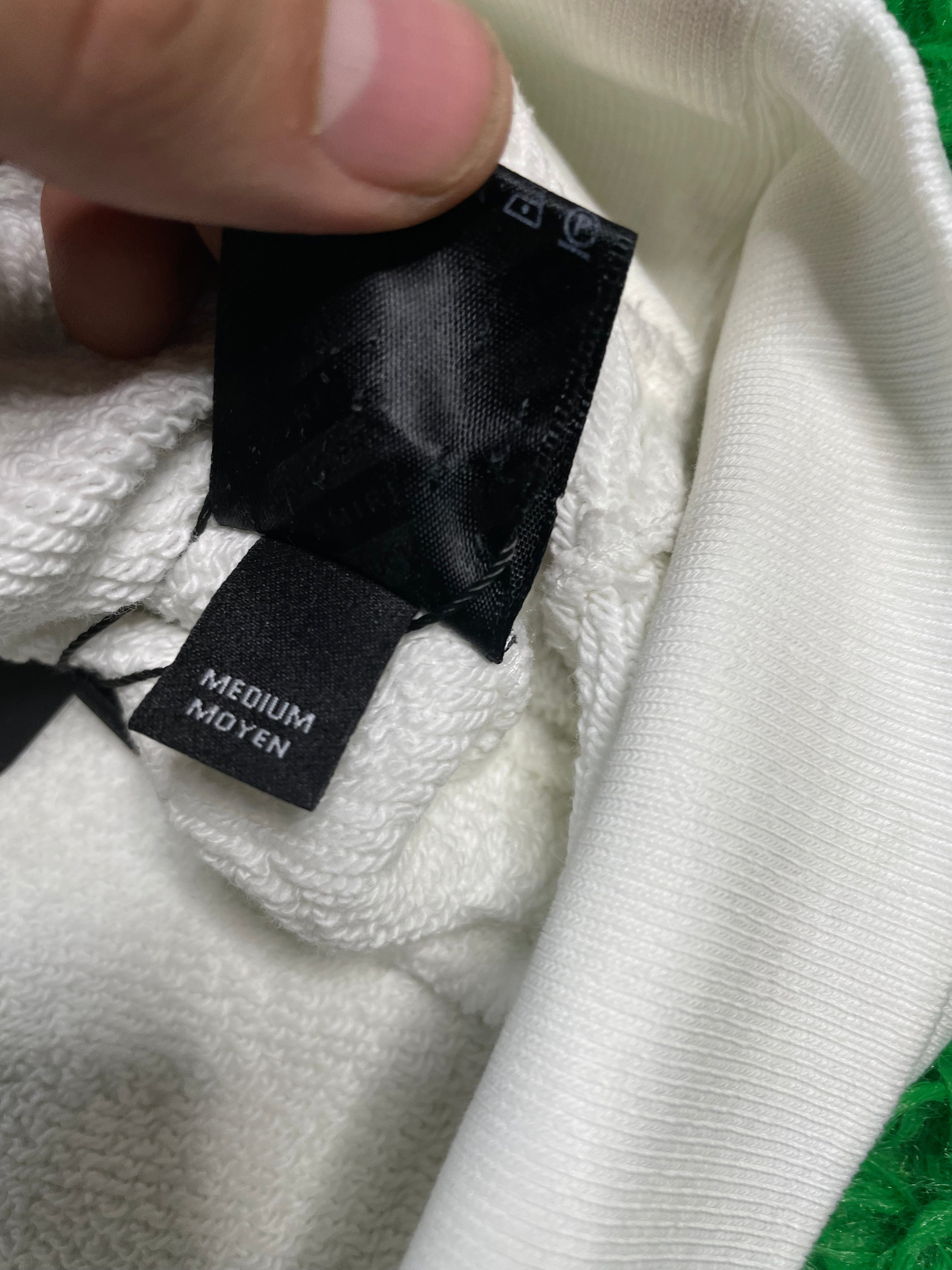 Amiri Bone White Hoodie