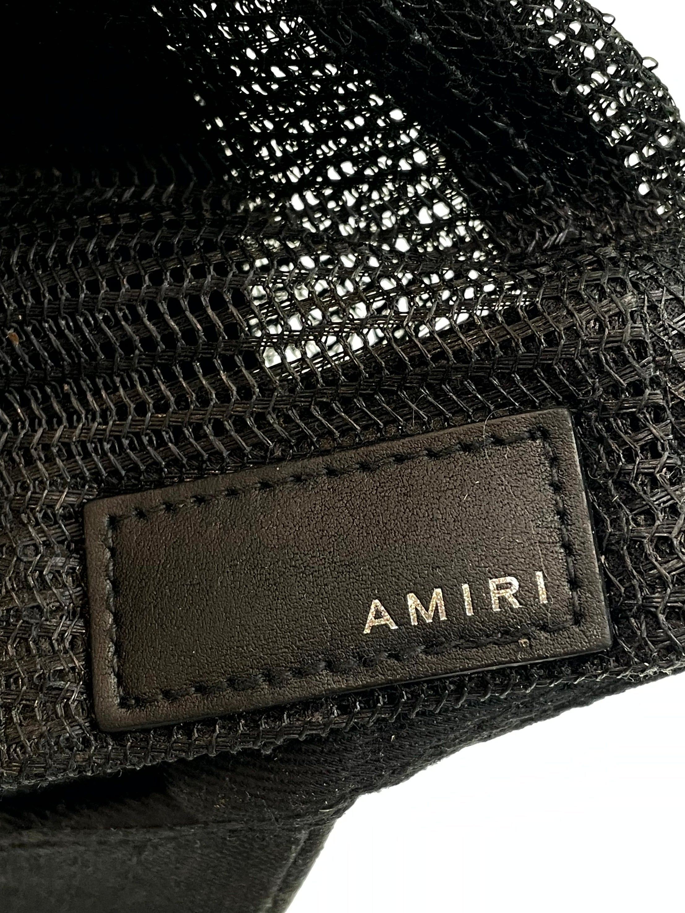 Amiri MA Black & Blue Cap