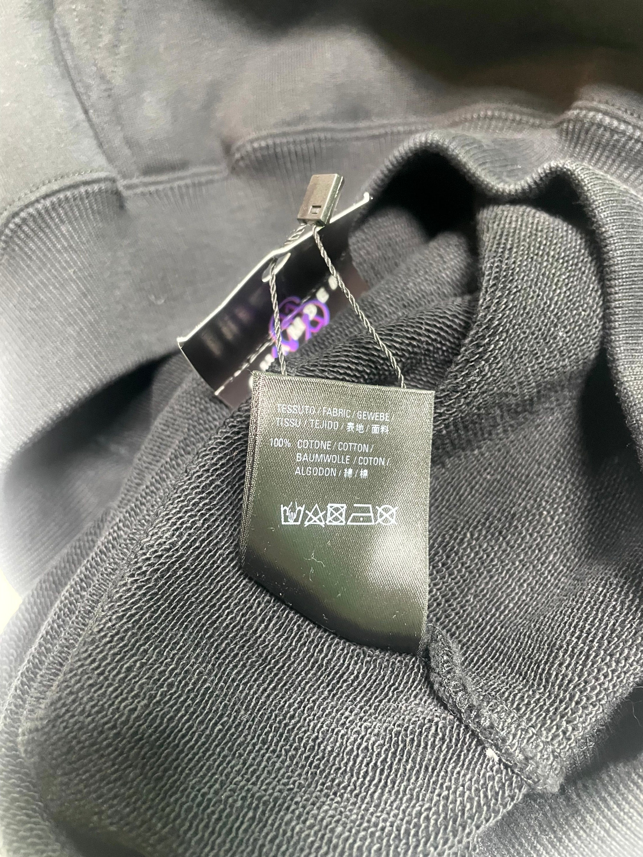 Balenciaga Kid's Black & Red Hoodie