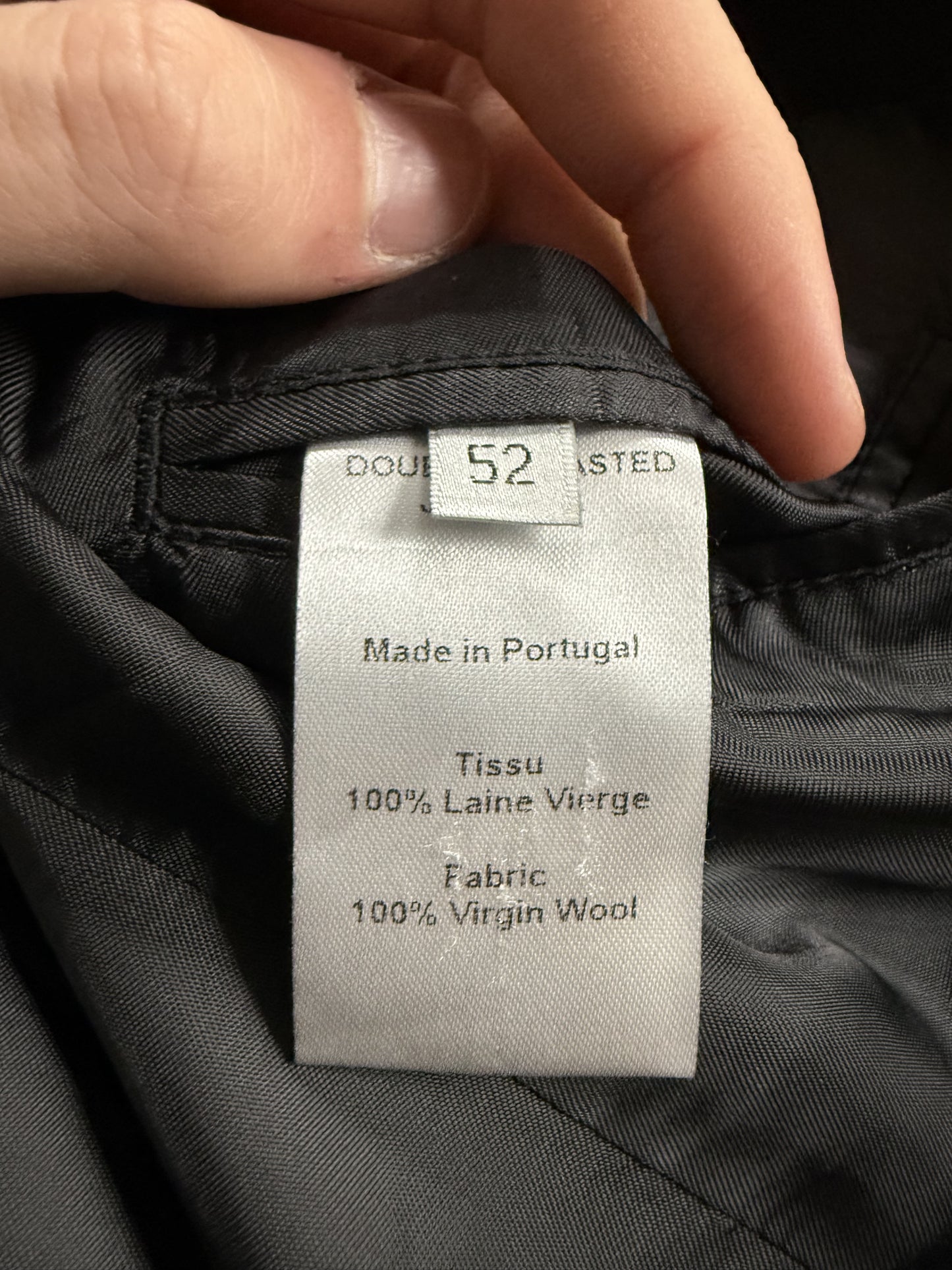 Louis Vuitton Suit Jacket Grey Used 52 (Large)