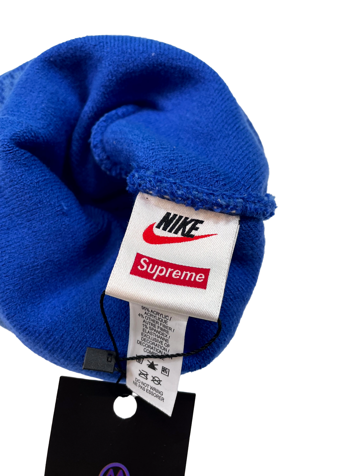Supreme Nike All Over Blue Beanie