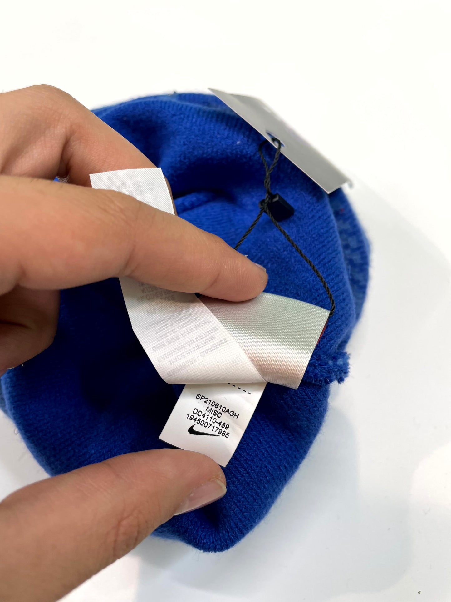Supreme Nike All Over Blue Beanie