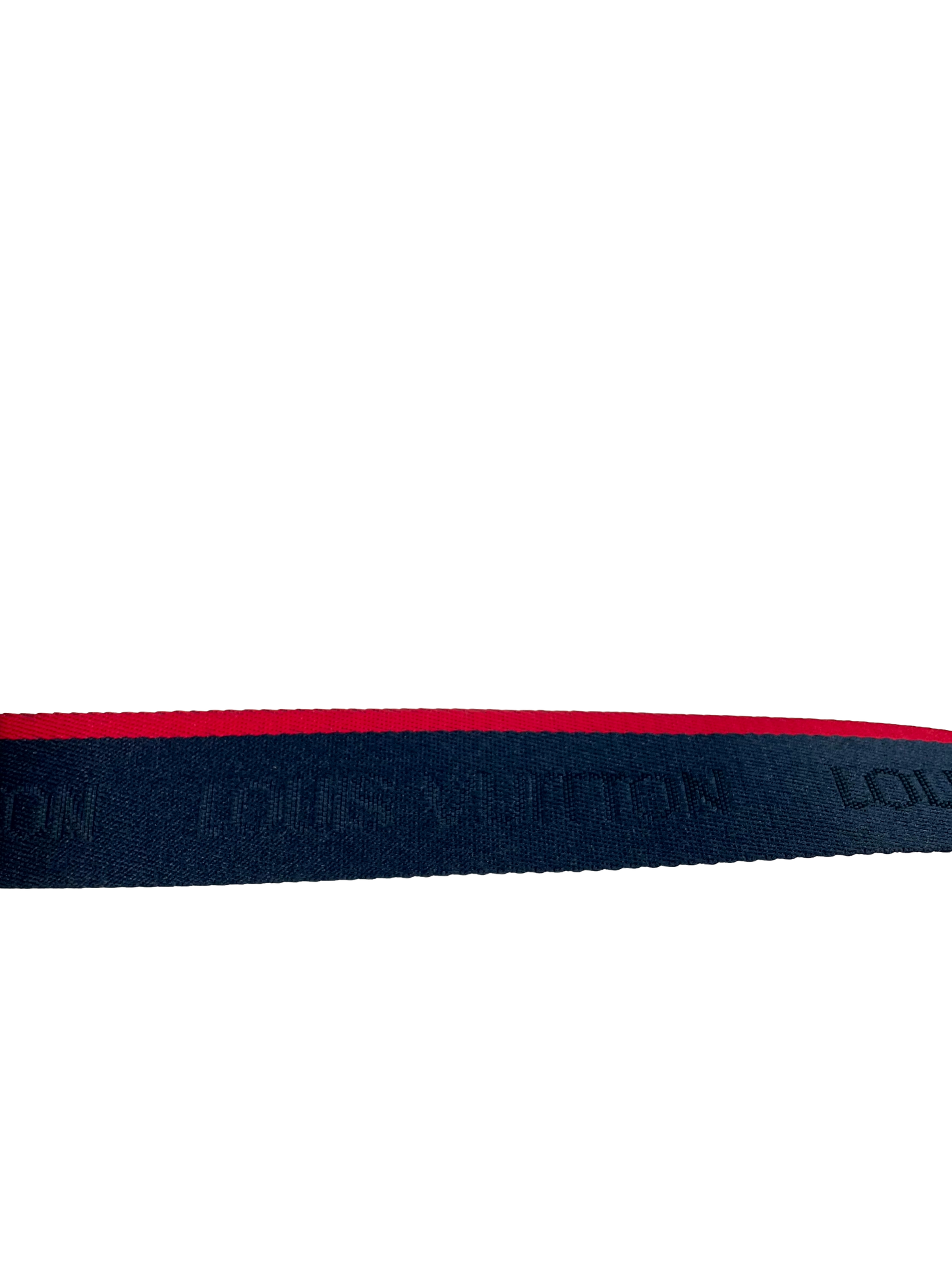 LV Strap Navy & Red Belt