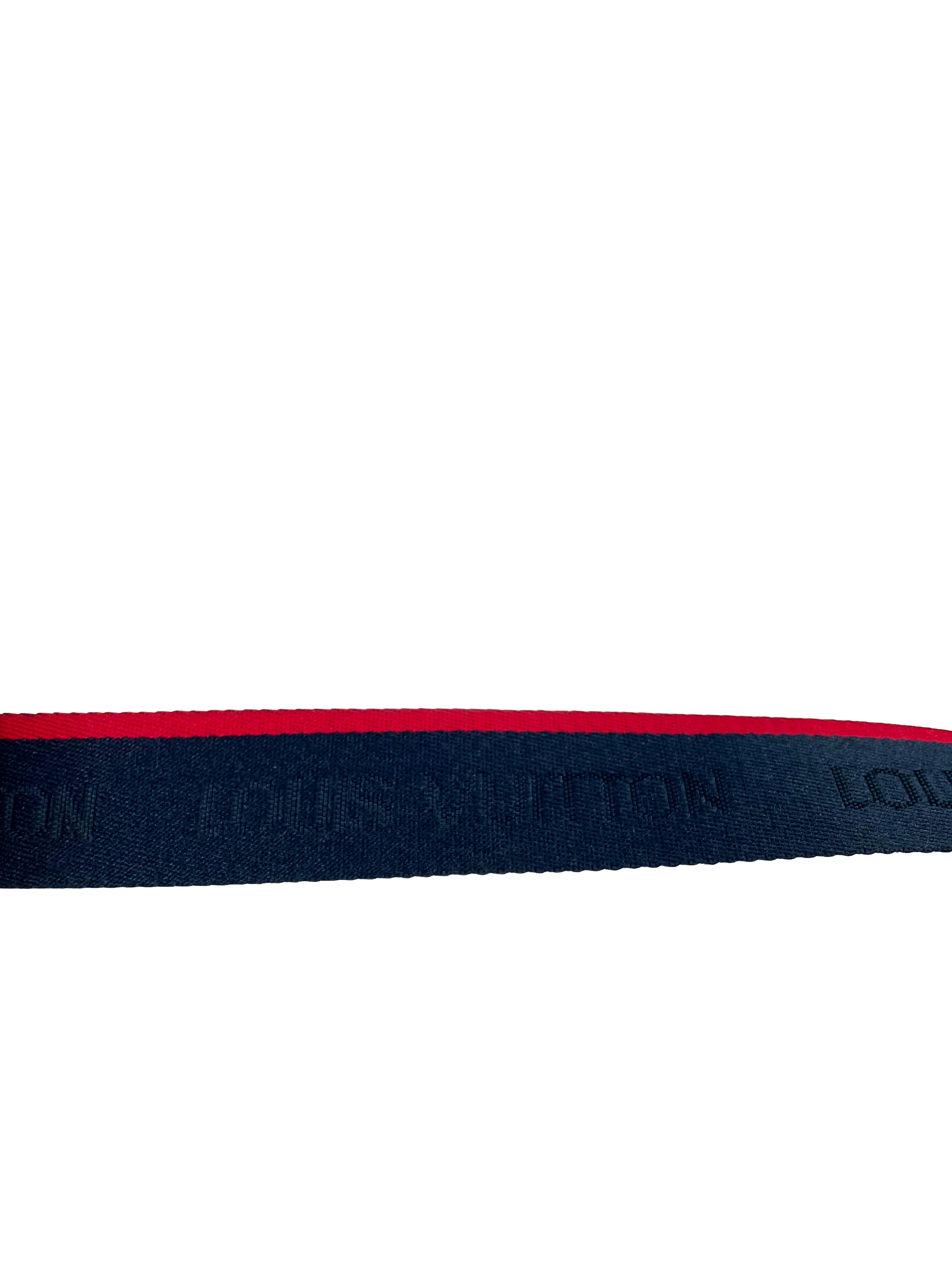 LV Strap Navy & Red Belt