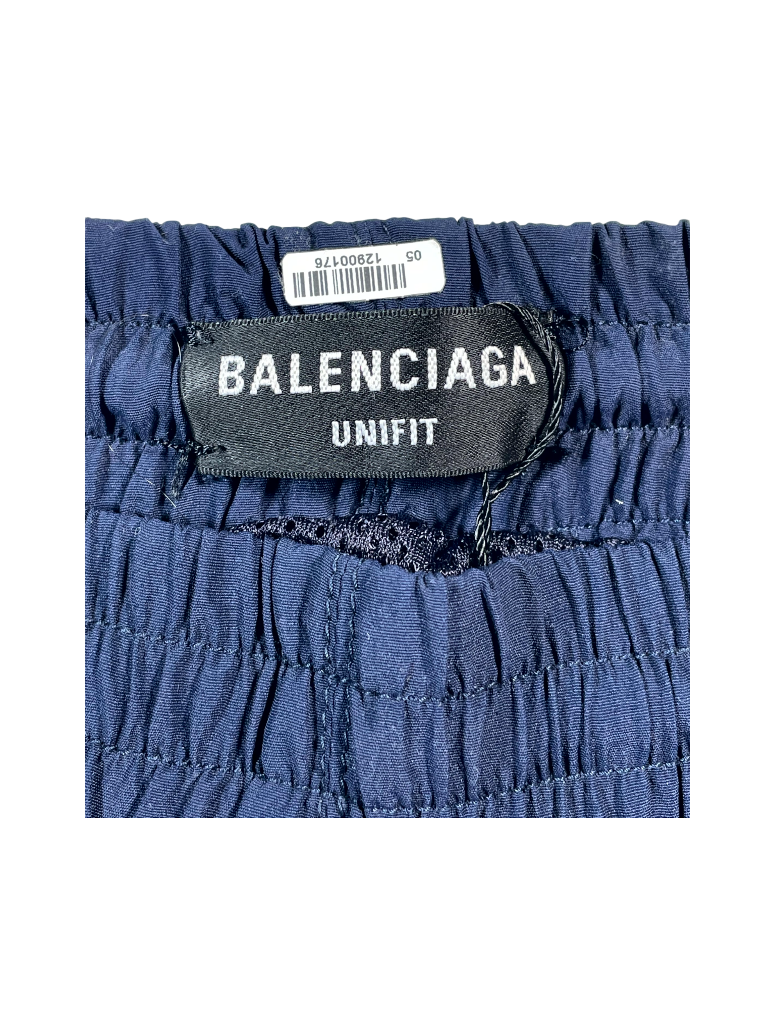 Balenciaga Navy & White Track Pants