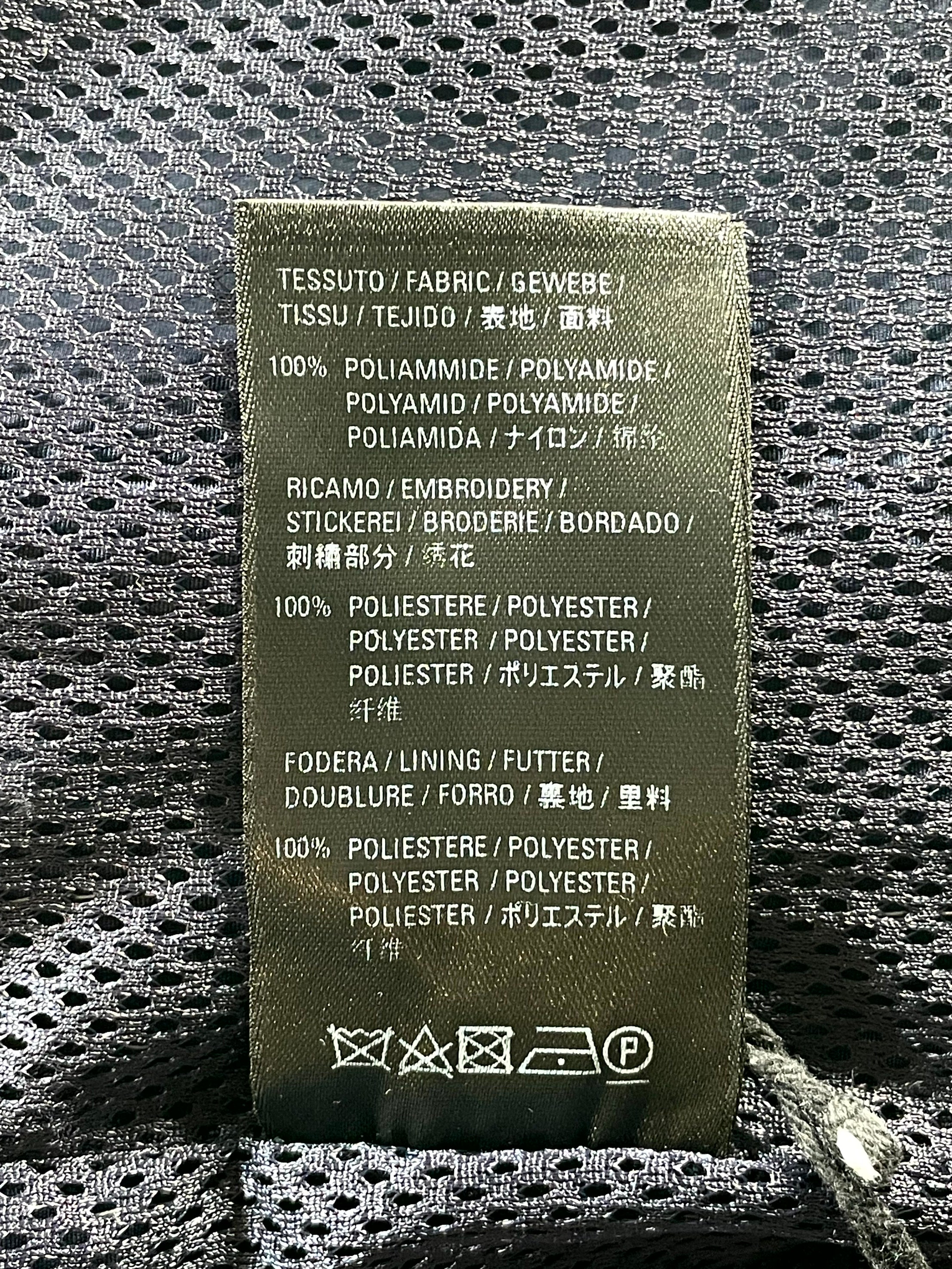 Balenciaga Navy & White Track Pants