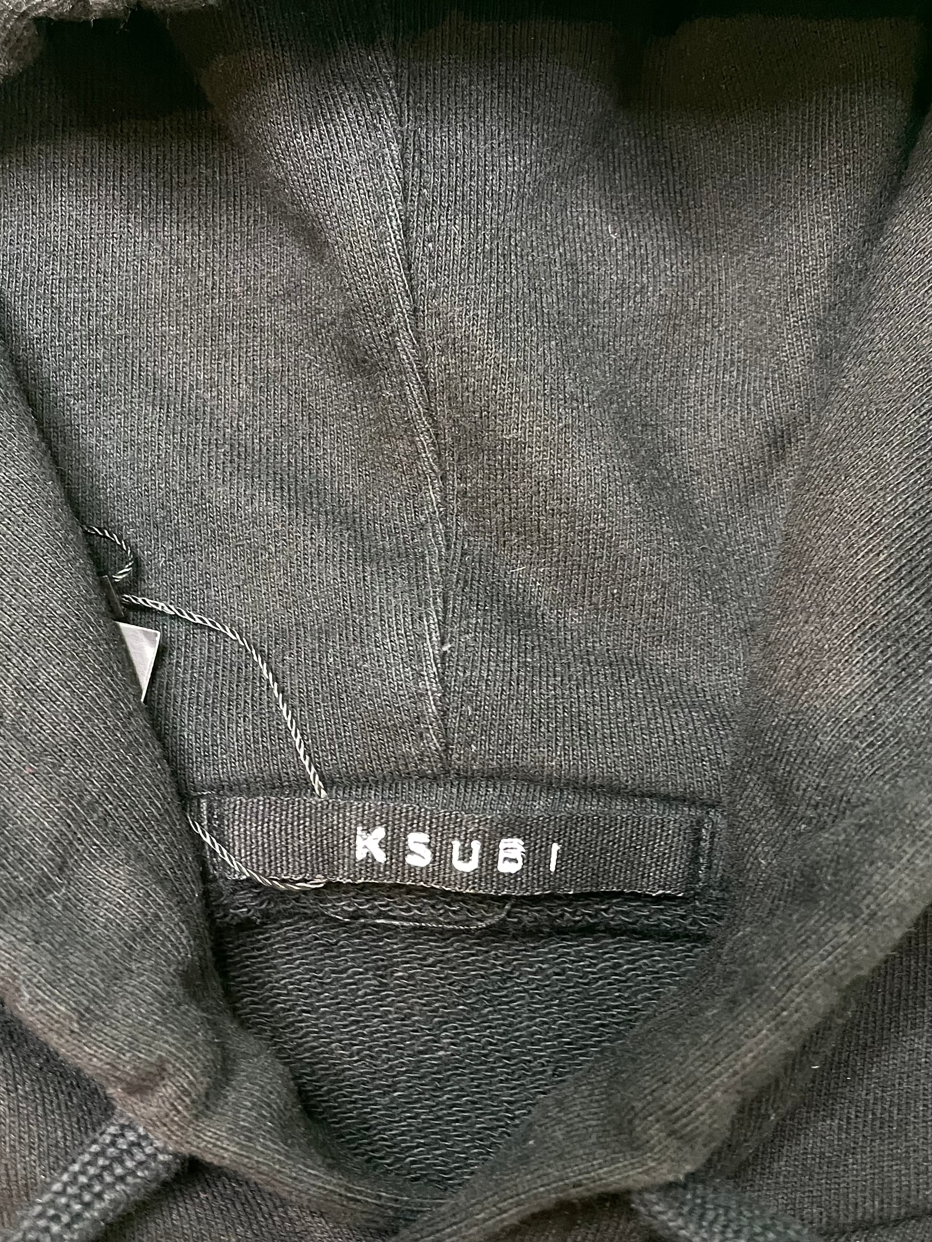 Ksubi Rhinestone Logo Black Hoodie