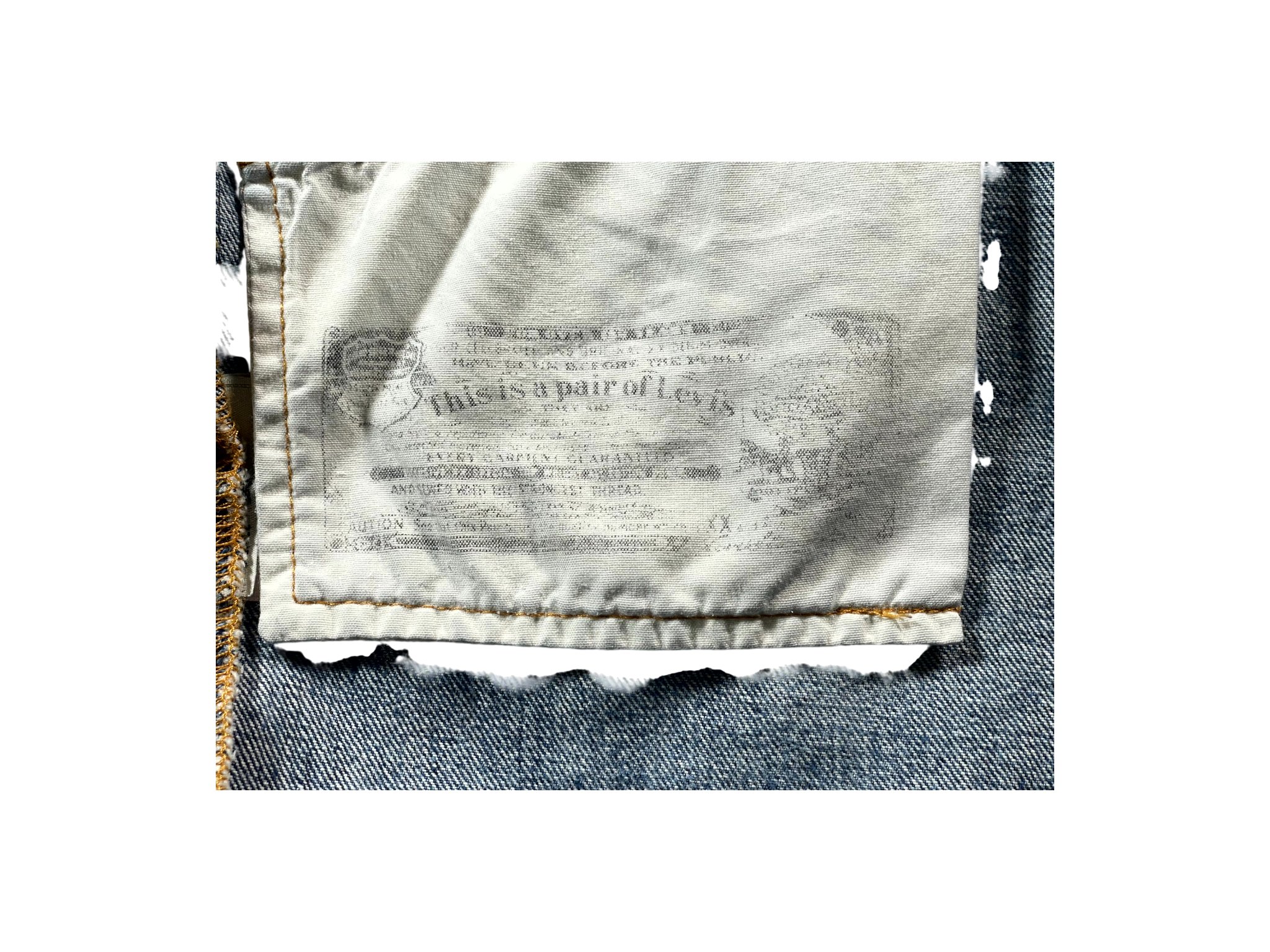 Gallery Dept Light Wash Jeans