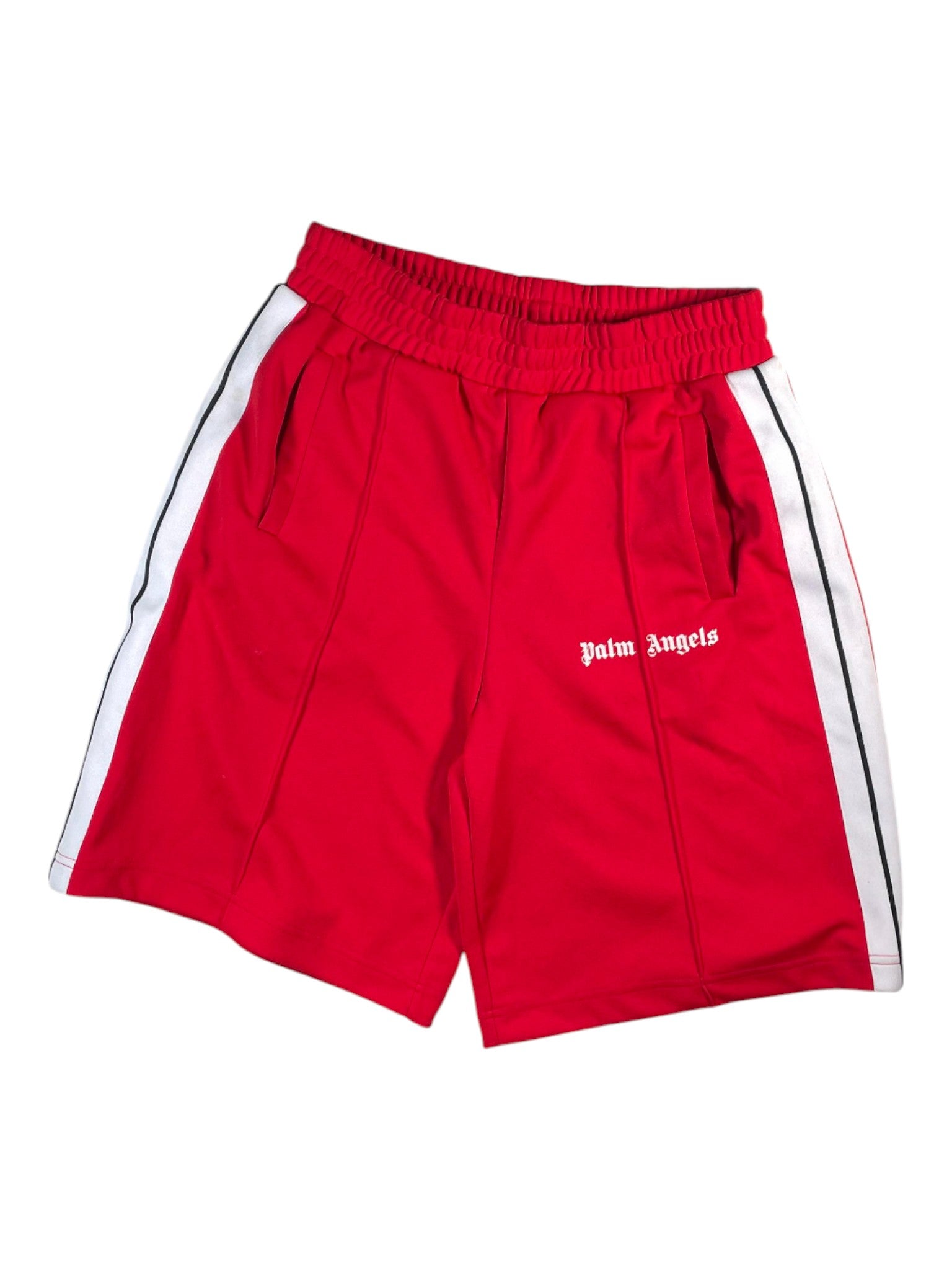 Palm Angels Red Shorts