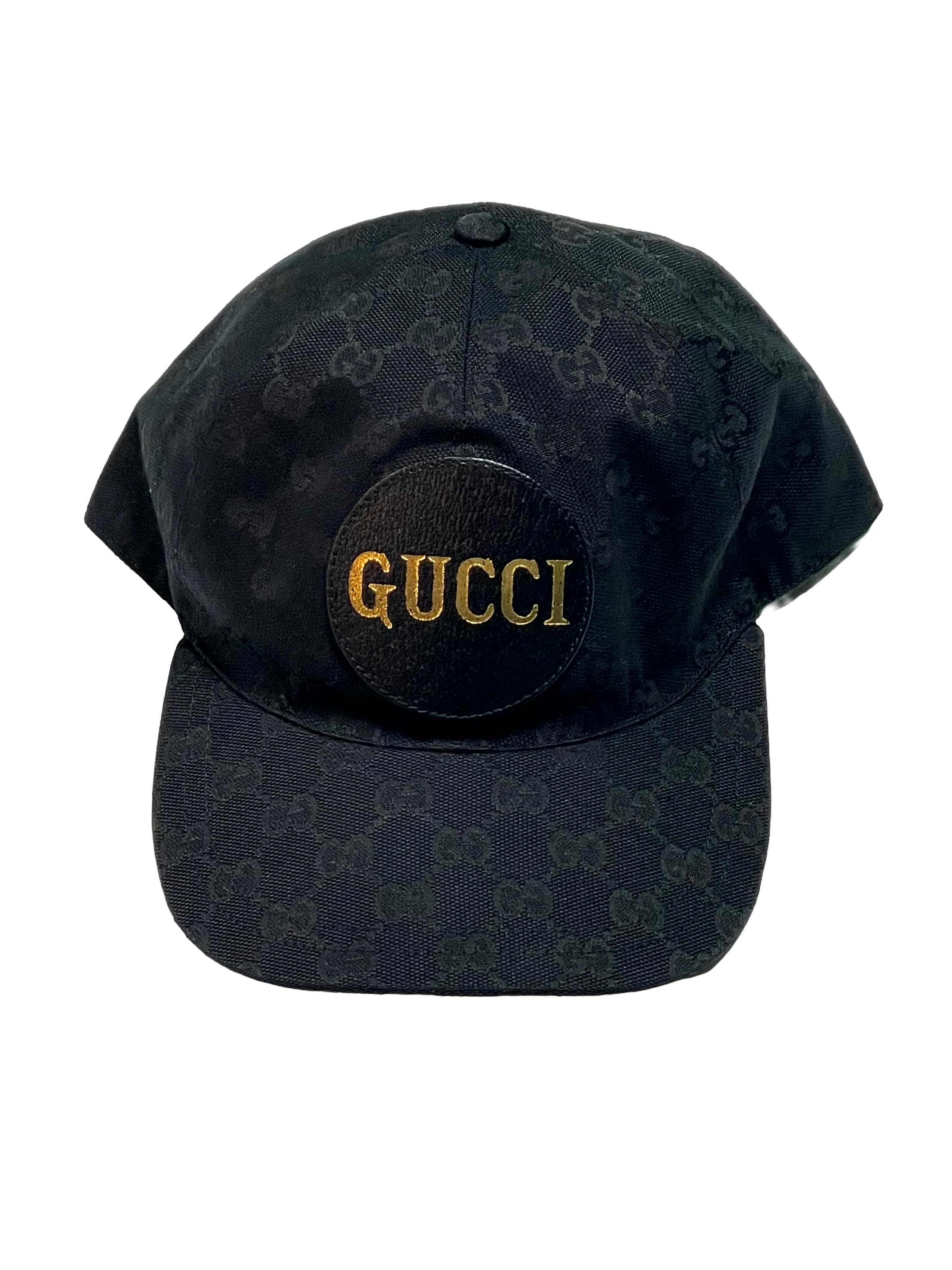 Gucci Monogram Black Hat