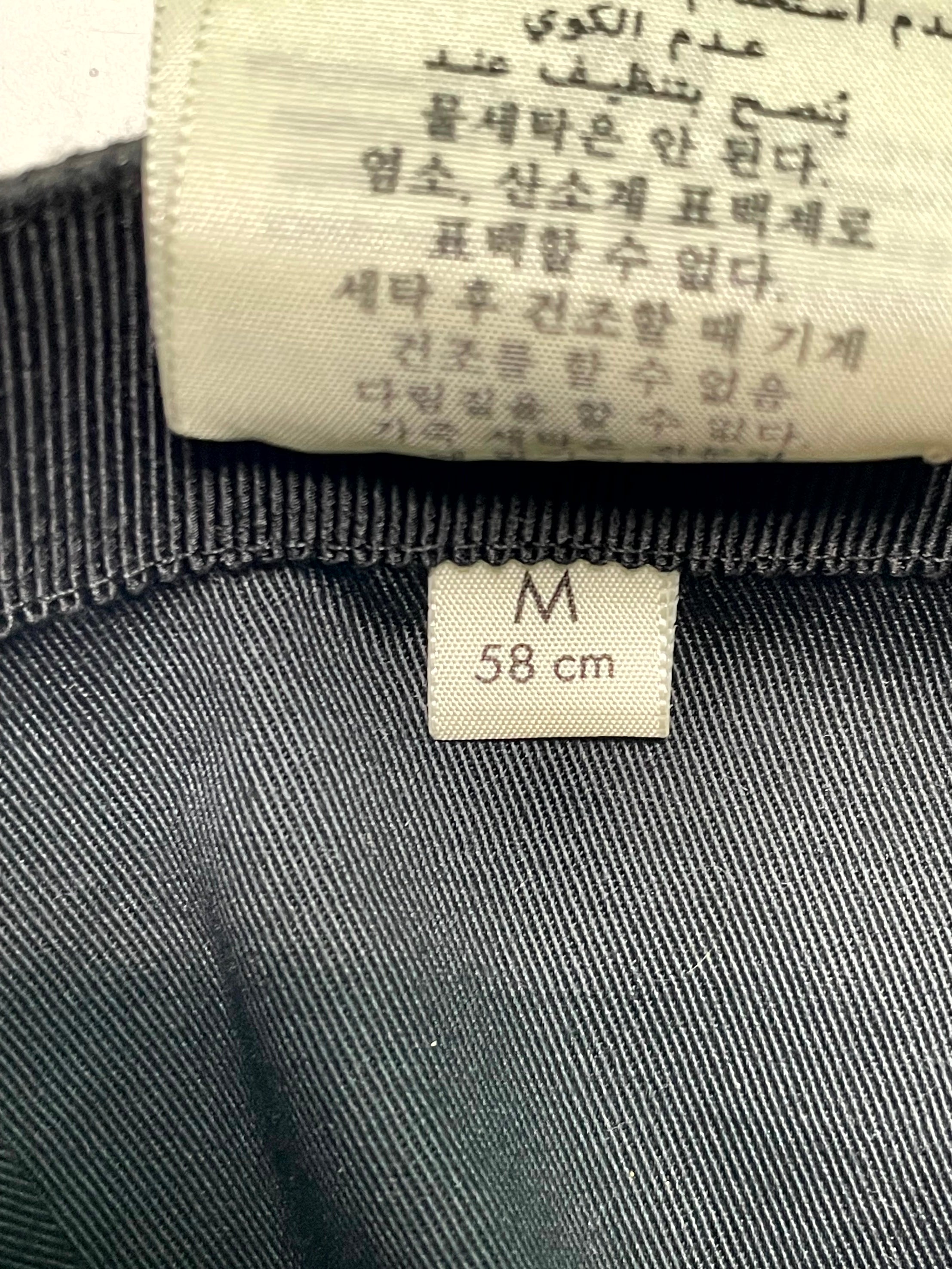 Gucci Monogram Black Hat