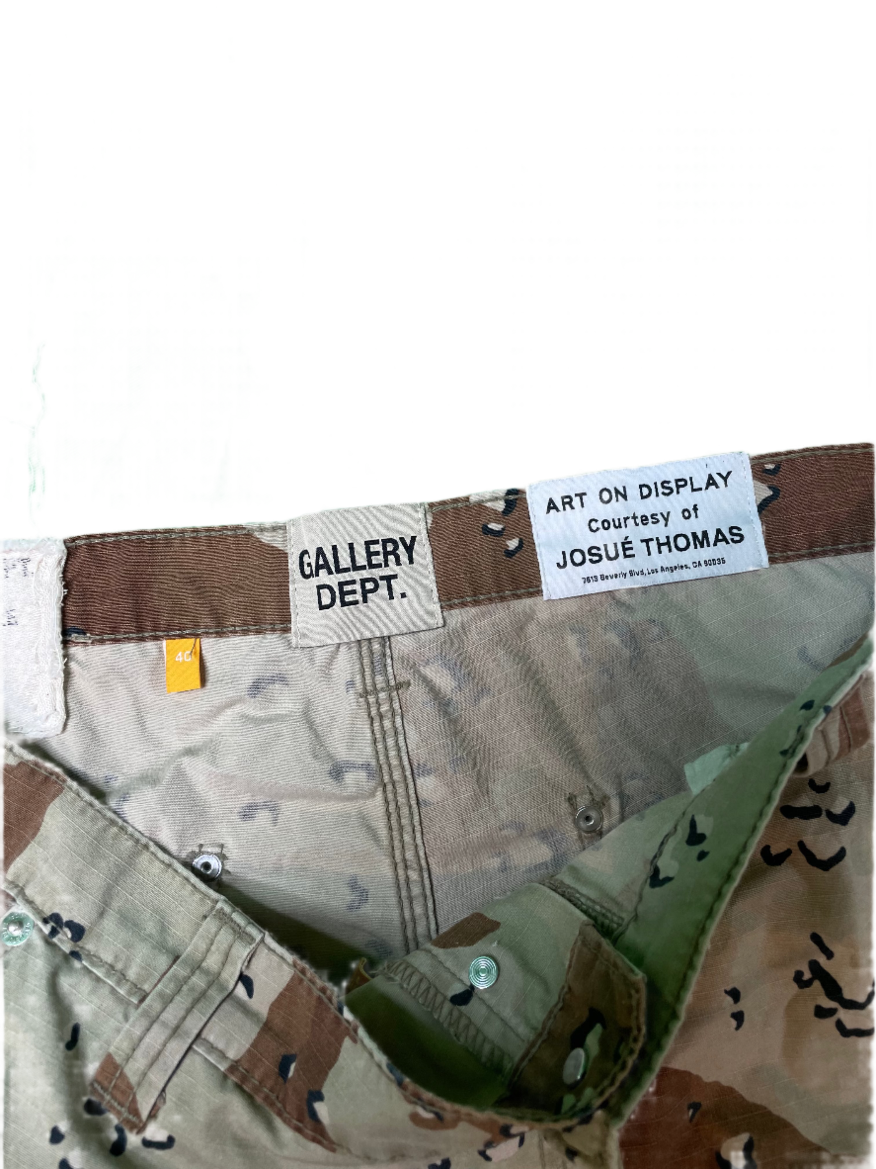 Gallery Dept Camo Flare Pants
