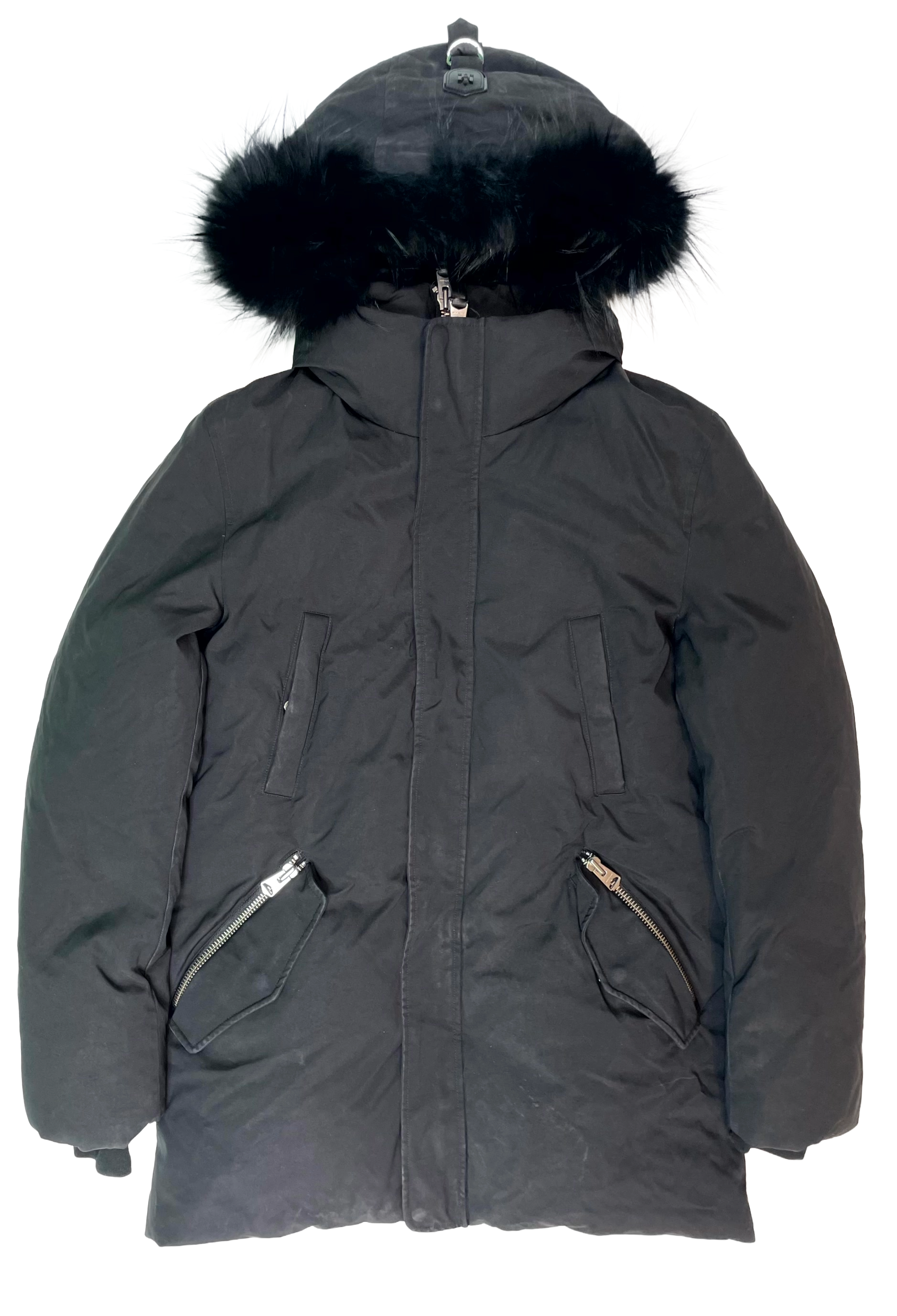 Mackage Bomber Black Fur Jacket