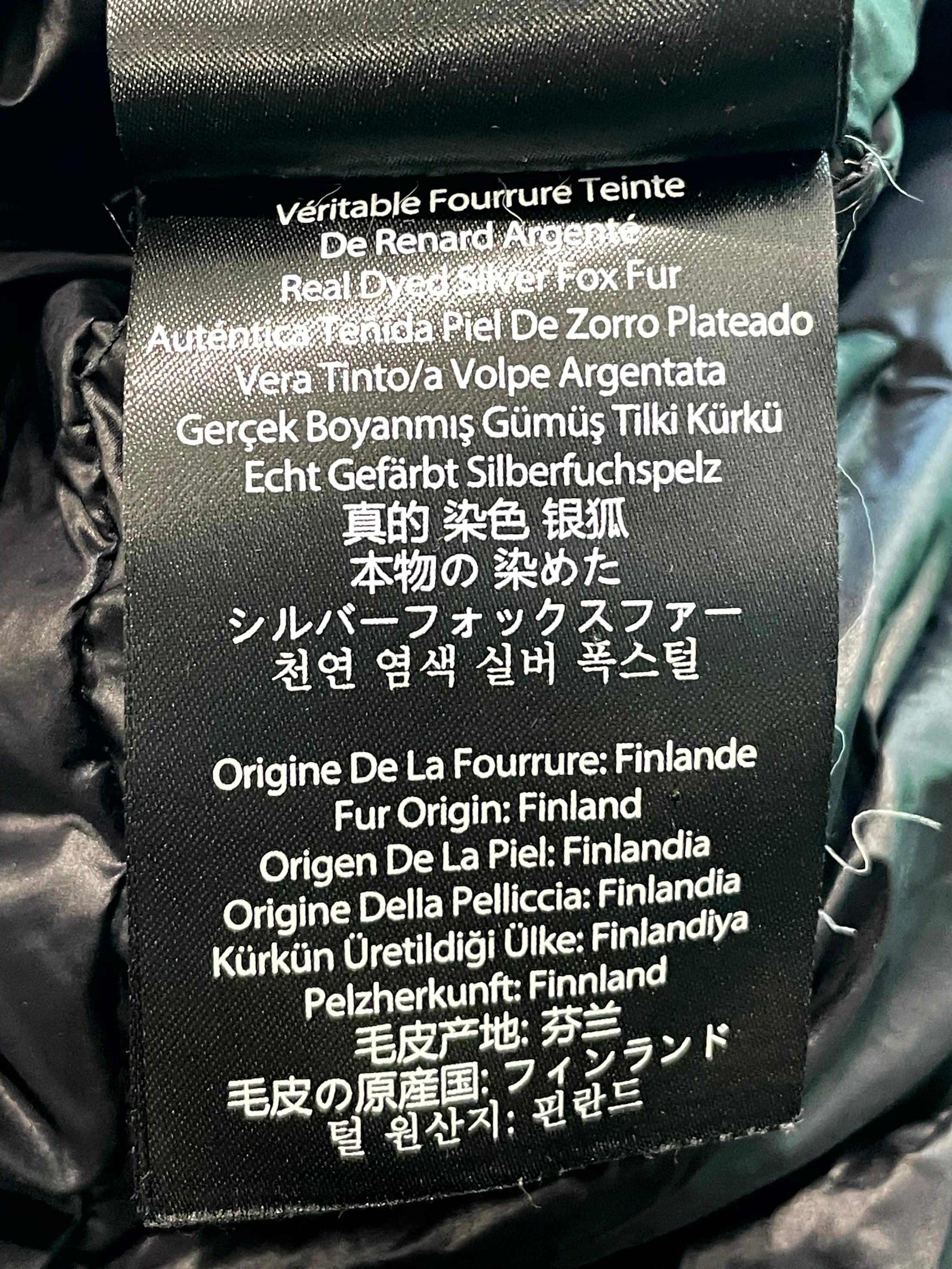 Mackage Bomber Black Fur Jacket