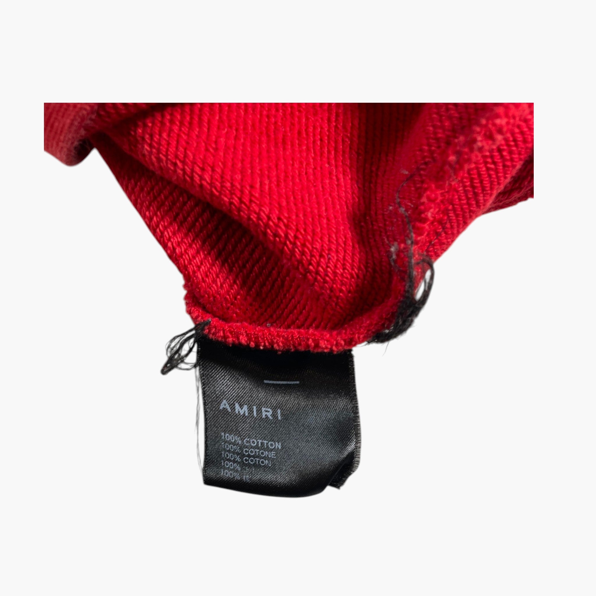 Amiri Bones Crew Red Sweatsuit