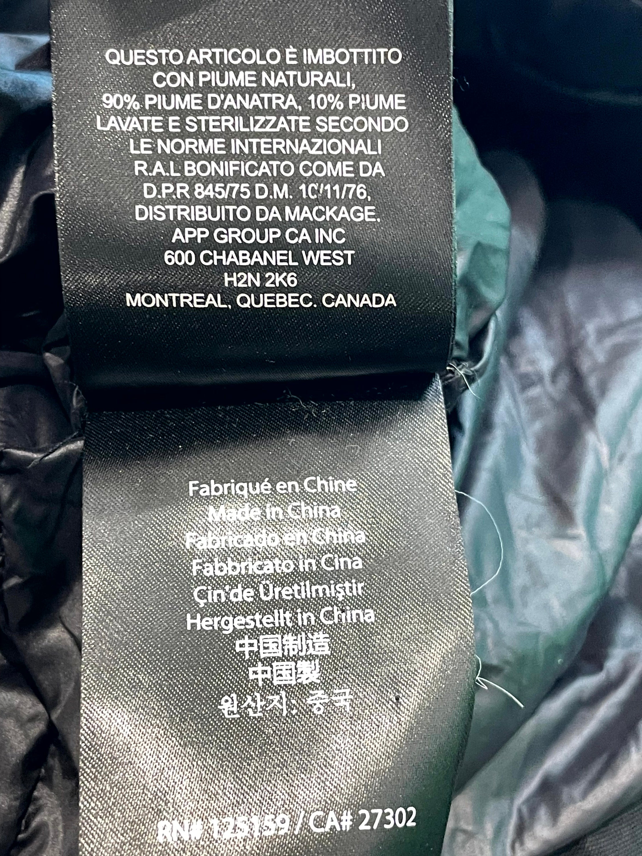 Mackage Bomber Black Fur Jacket