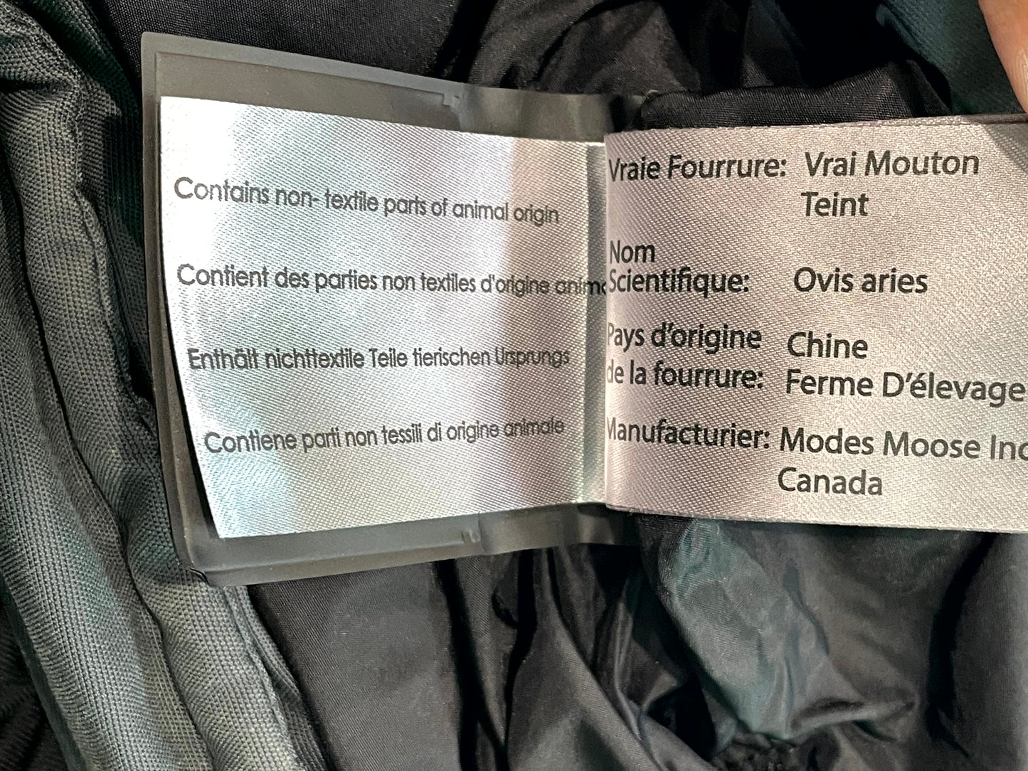 Moose Knuckles 3Q Bomber Grey Jacket