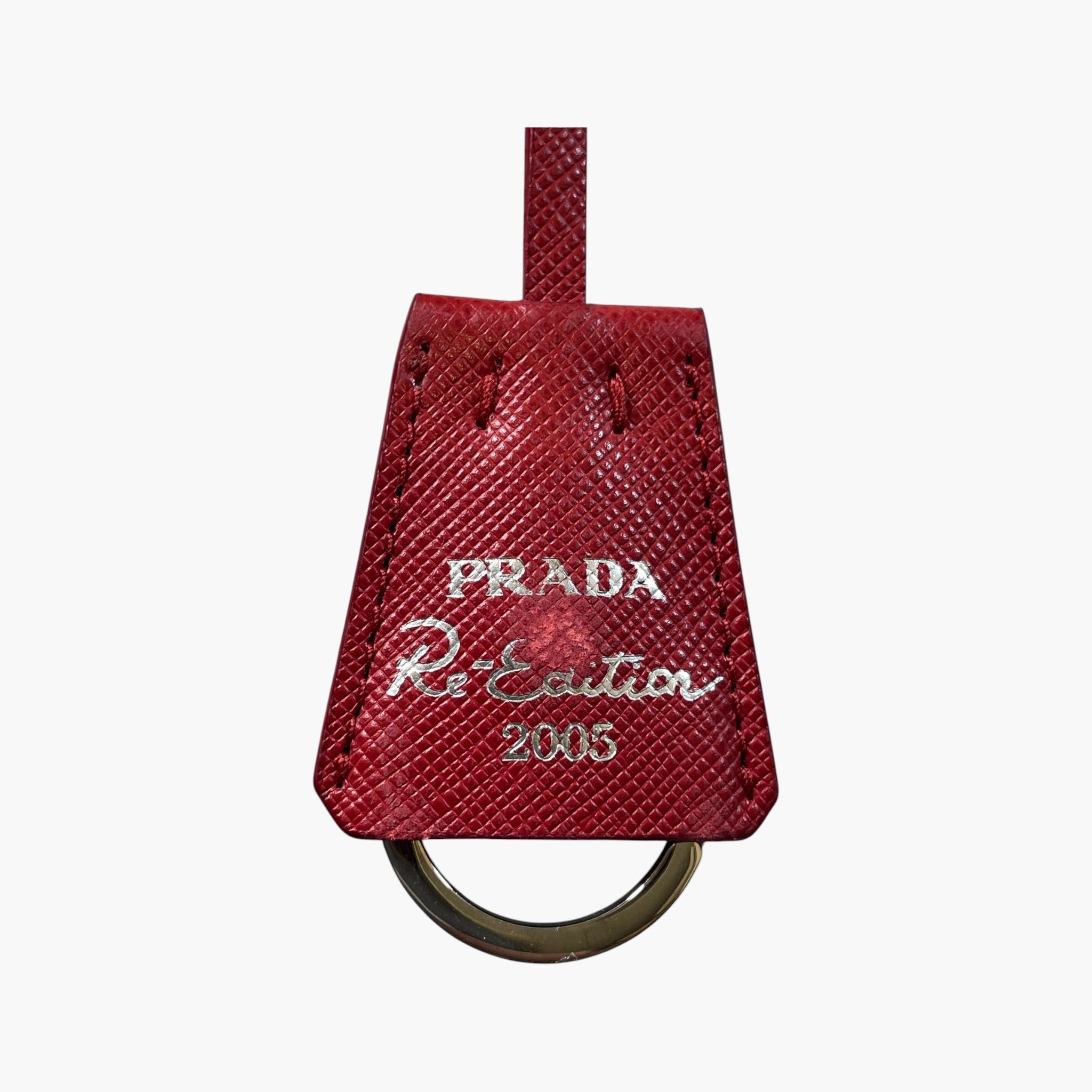 Prada Nylon Side Bag Red