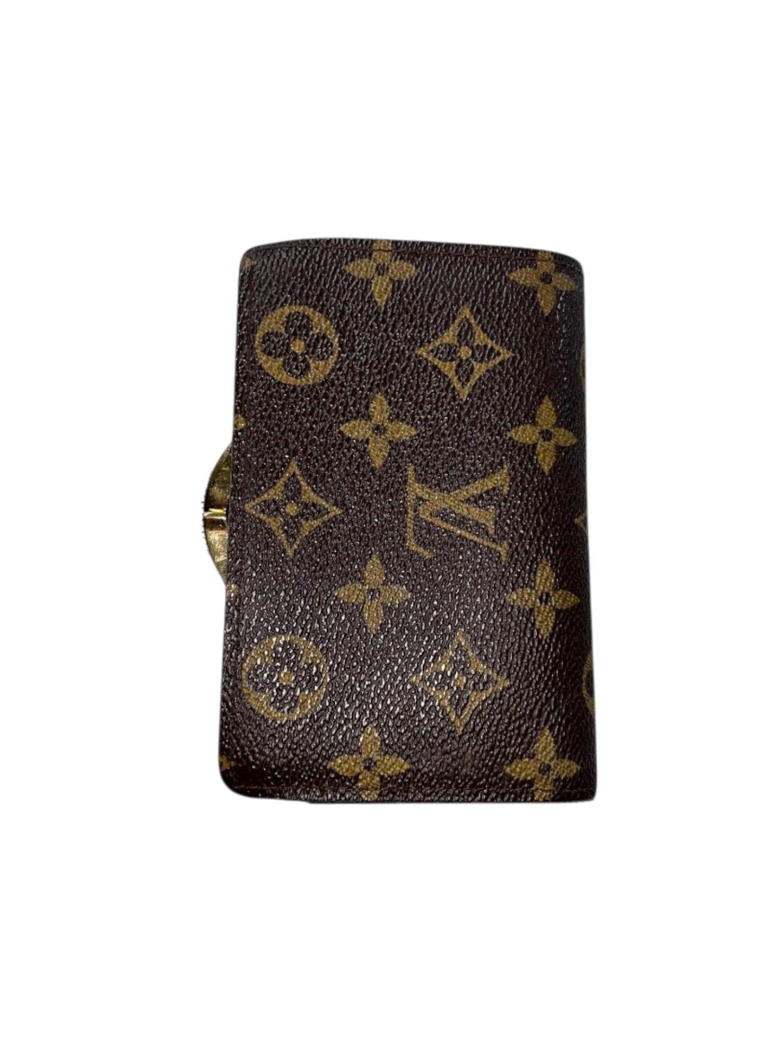 Louis Vuitton "Tri Fold Monogram" Brown Wallet