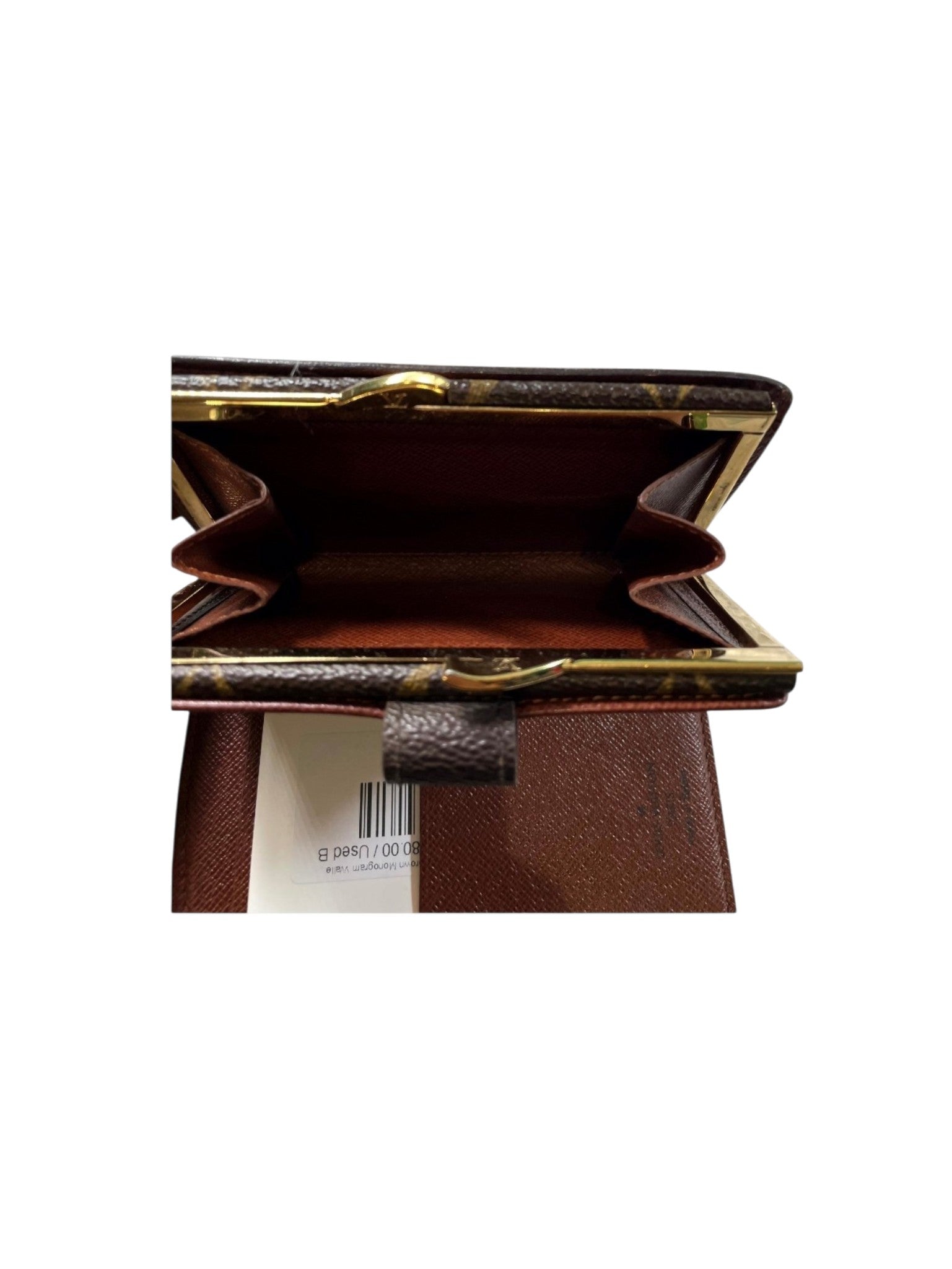 Louis Vuitton "Tri Fold Monogram" Brown Wallet
