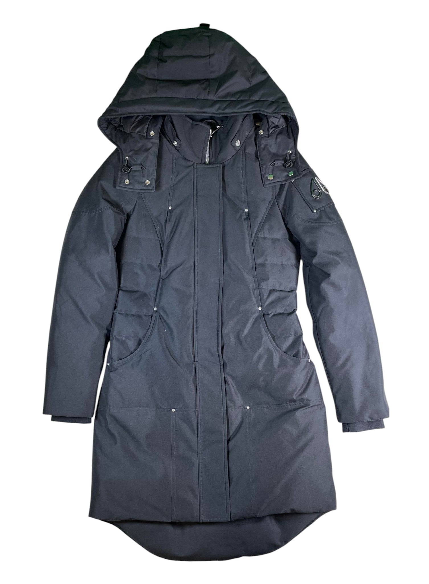 Moose Knuckles 'Black Cloud Parka' Black Puffer Jacket (Women's)