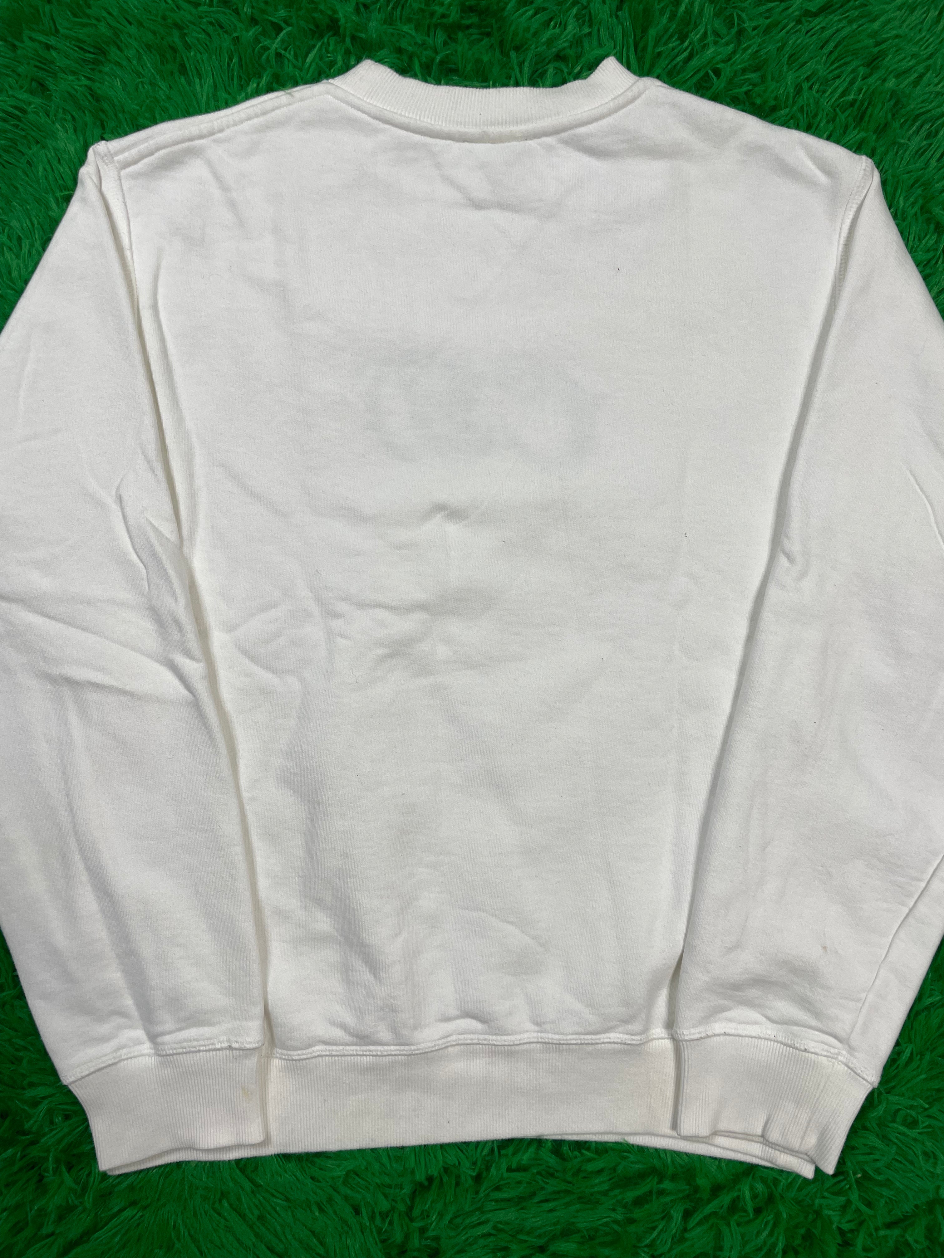 Dior CD Script LoGo Crewneck White size:Small Used